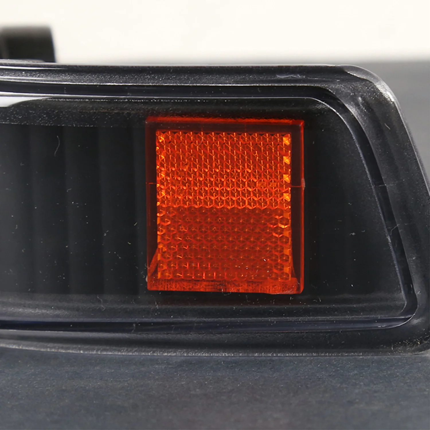 1998-2004 Chevy S10/ GMC Sonoma Bumper Lights Matte Black Housing/Clear Lens - Image 4