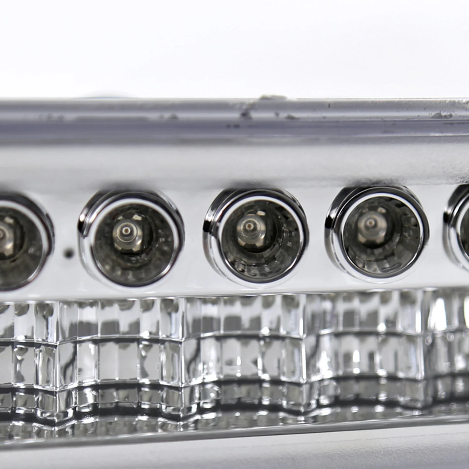 1998-2004 Chevy S10/ GMC Sonoma LED Bumper Lights Chrome Housing/Clear Lens - Image 4