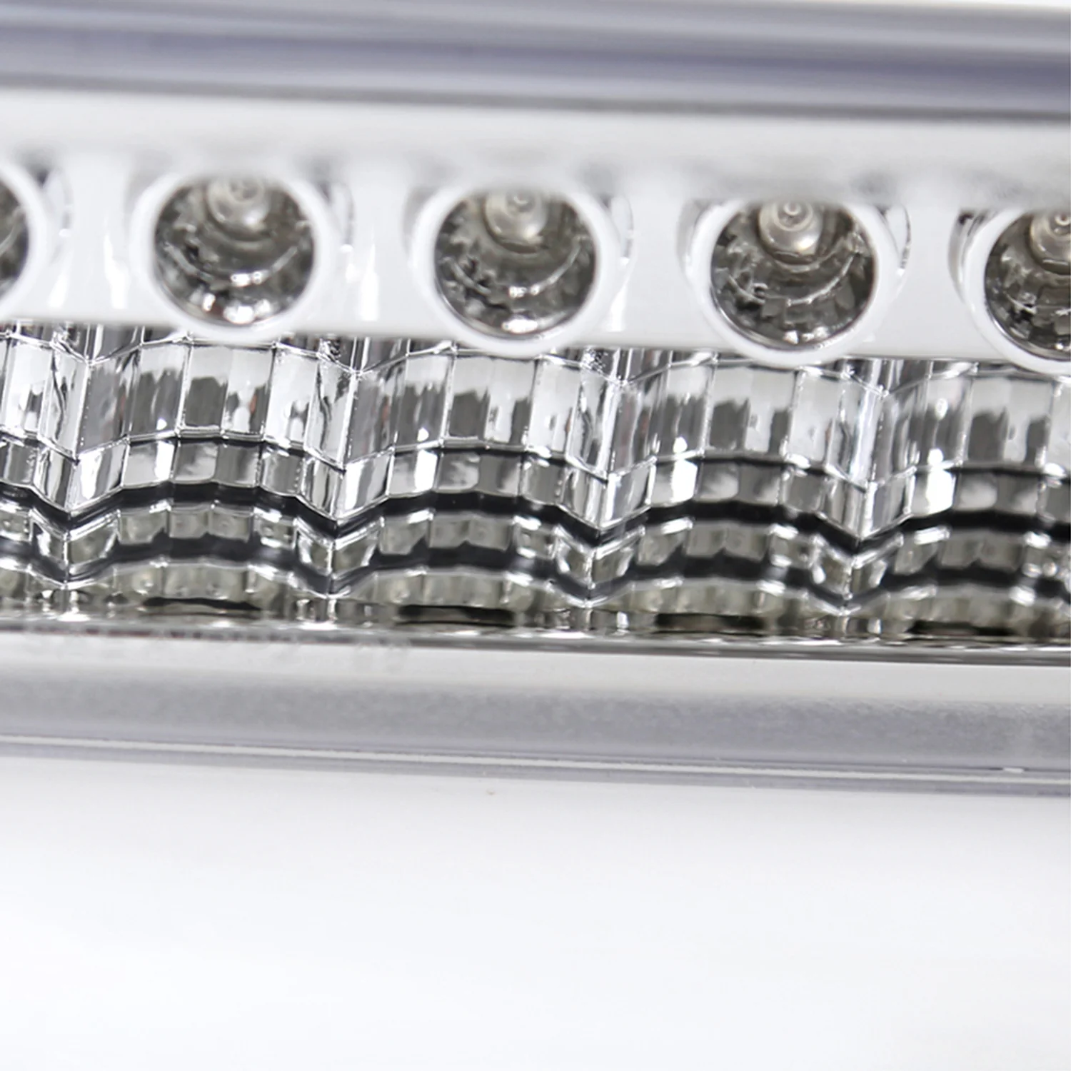 1998-2004 Chevy S10/ GMC Sonoma LED Bumper Lights Chrome Housing/Clear Lens - Image 5