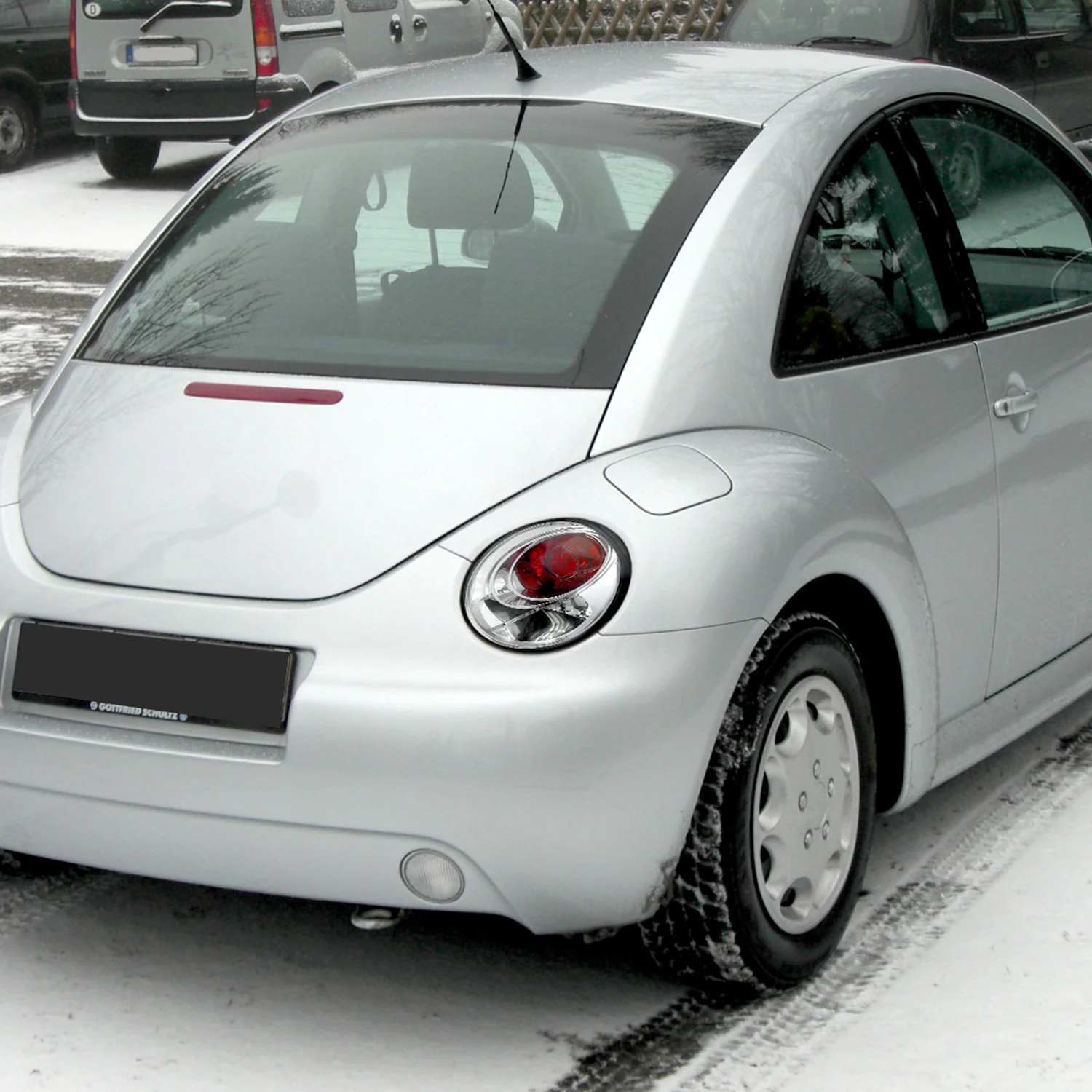 1998-2005 VW Beetle Tail Lights Chrome Housing/Clear Lens - Image 10