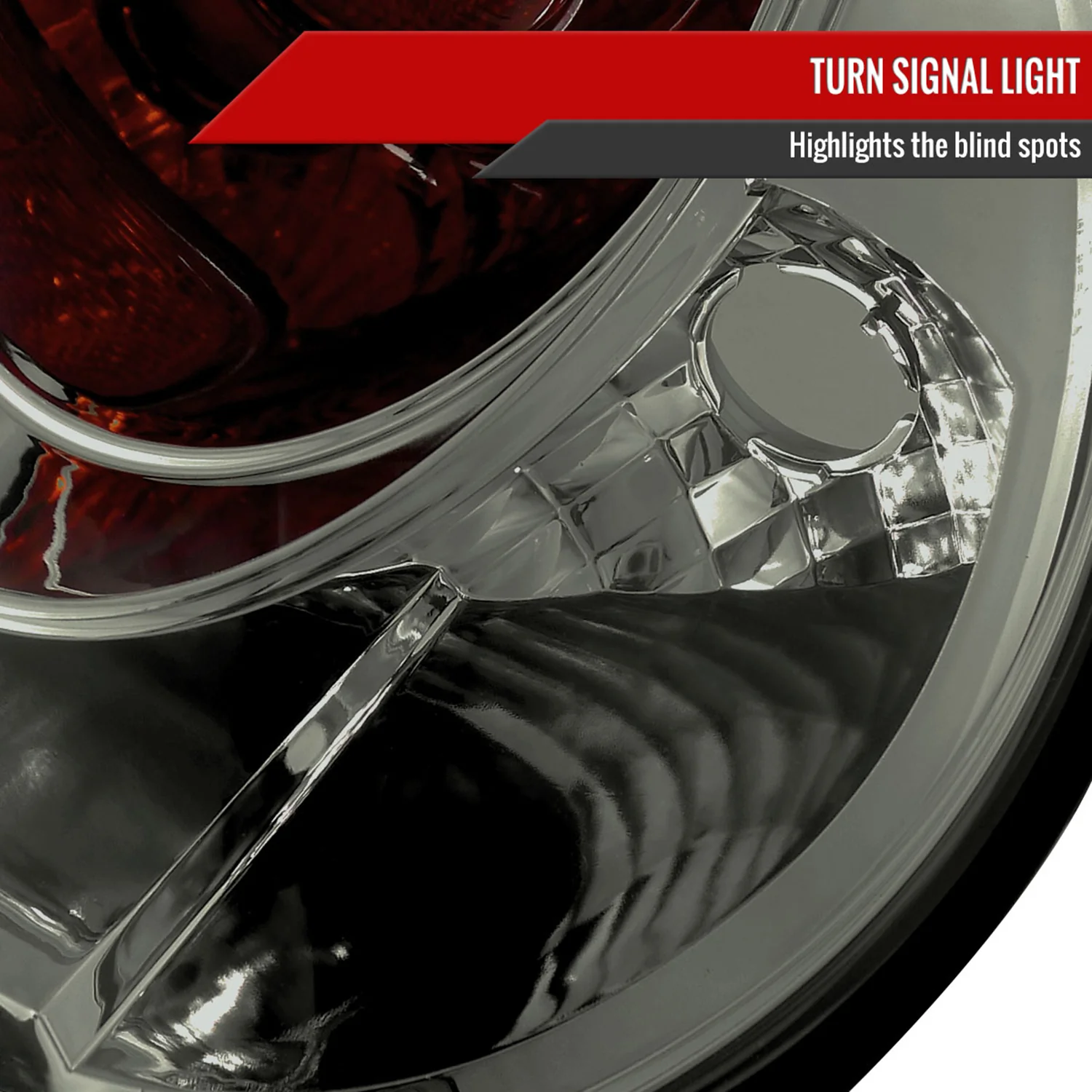 1998-2005 VW Beetle Tail Lights Chrome Housing/Smoke Lens - Image 4