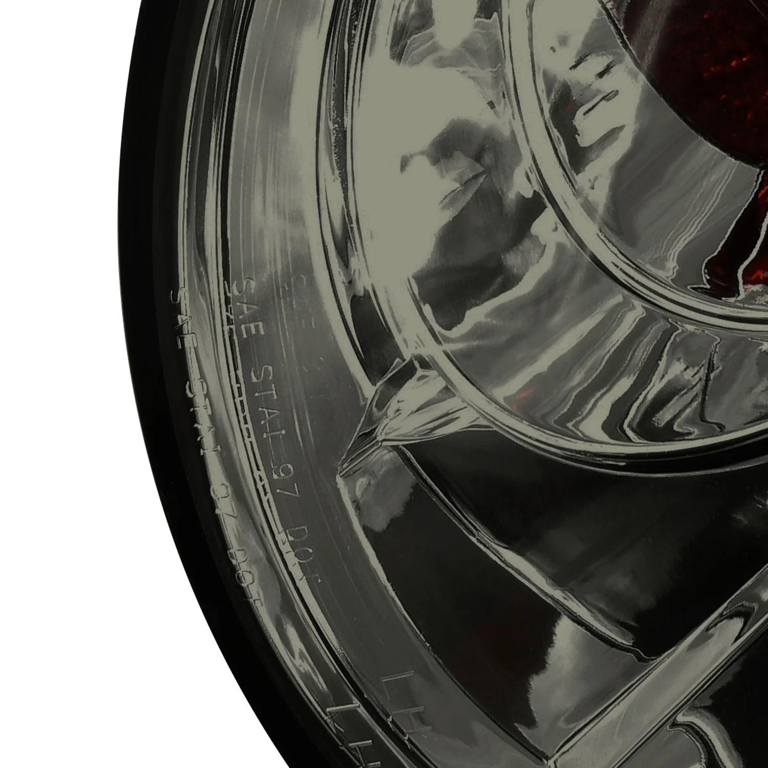 1998-2005 VW Beetle Tail Lights Chrome Housing/Smoke Lens - Image 5