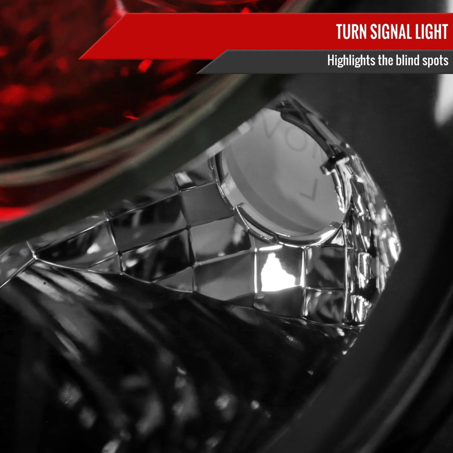 1998-2005 VW Beetle Tail Lights Matte Black Housing/Clear Lens - Image 4