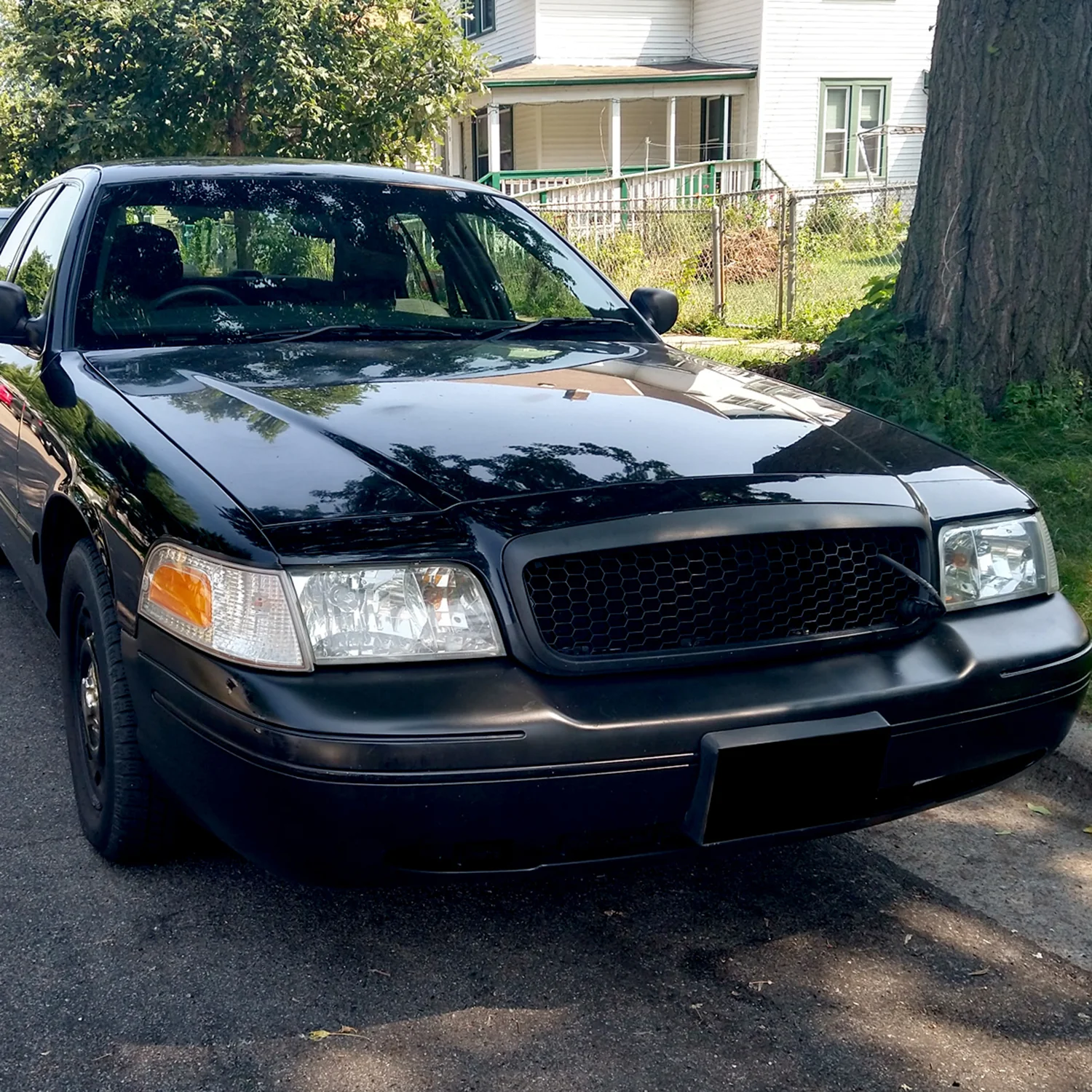 1998-2011 Ford Crown Victoria Factory Style Headlights Chrome/Clear Lens - Image 7