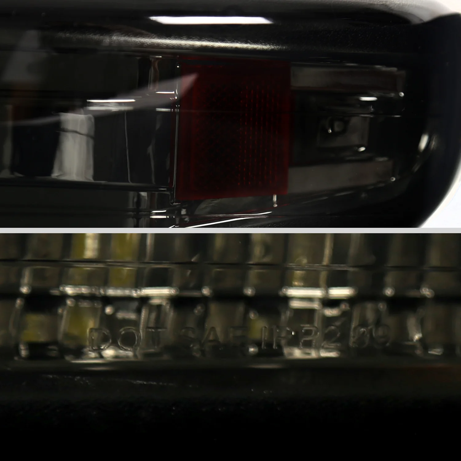 1999-2002 Chevy Silverado/ 00-2006 Tahoe Suburban LED Bumper Lights Chrome Smoke - Image 6