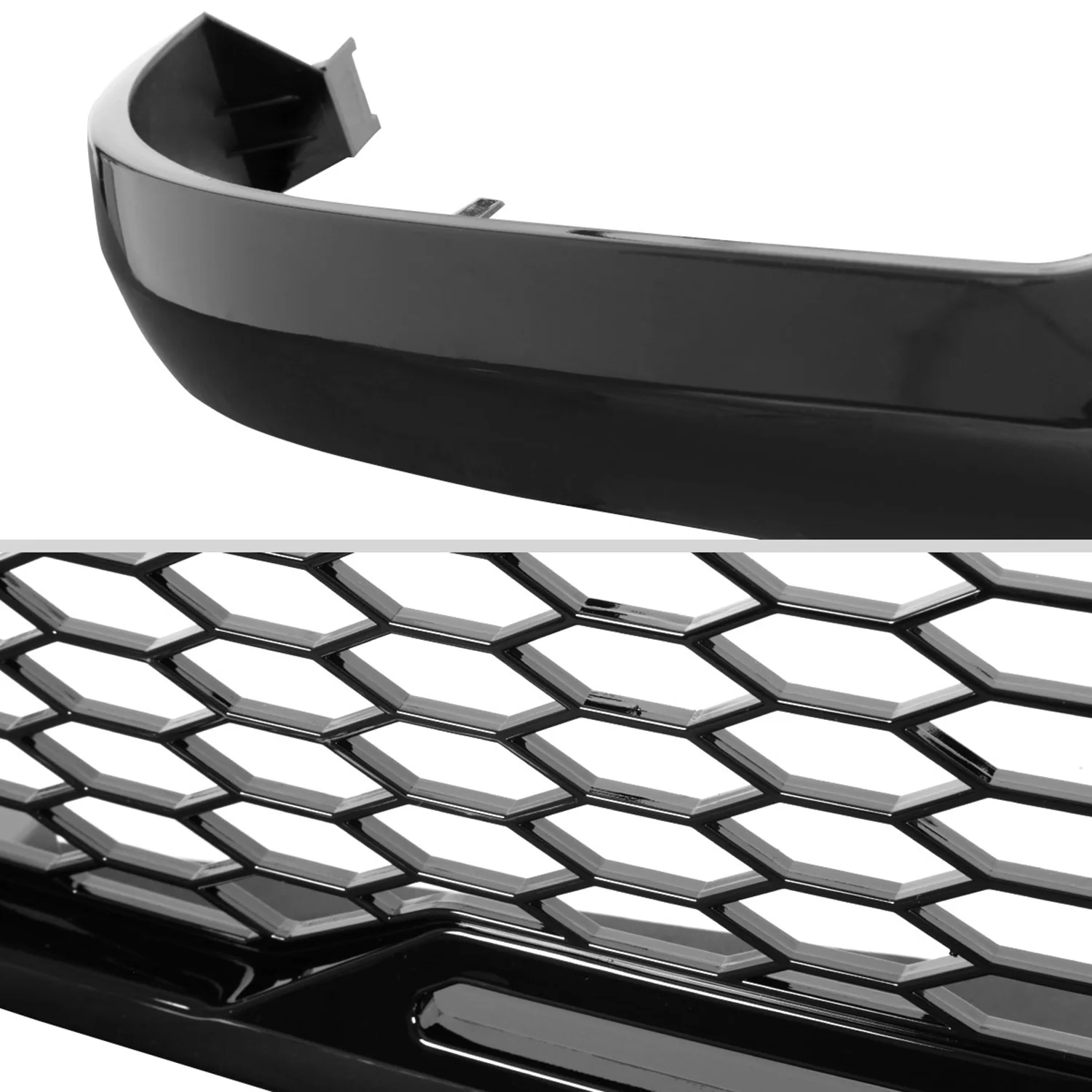 1999-2002 Chevy Silverado 1500 / Tahoe Suburban Mesh Grille LED Lamps Glossy - Image 5