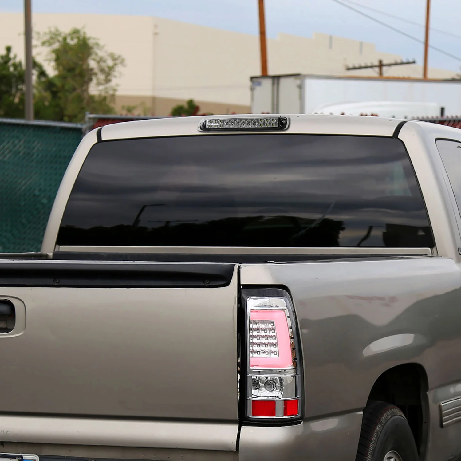 1999-2002 Chevy Silverado/1999-2006 GMC Sierra LED 3rd Brake Light - RS Chrome - Image 10