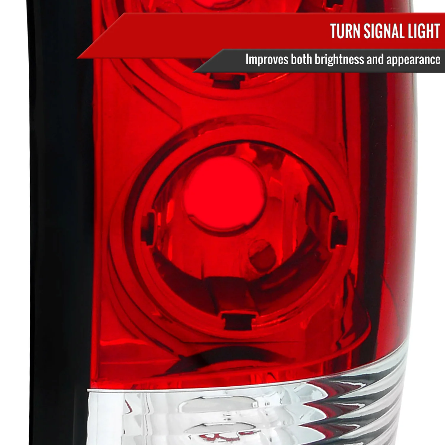 1999-2002 Chevy Silverado/ 1999-2006 GMC Sierra Tail Lights - APC Chrome/Red - Image 4