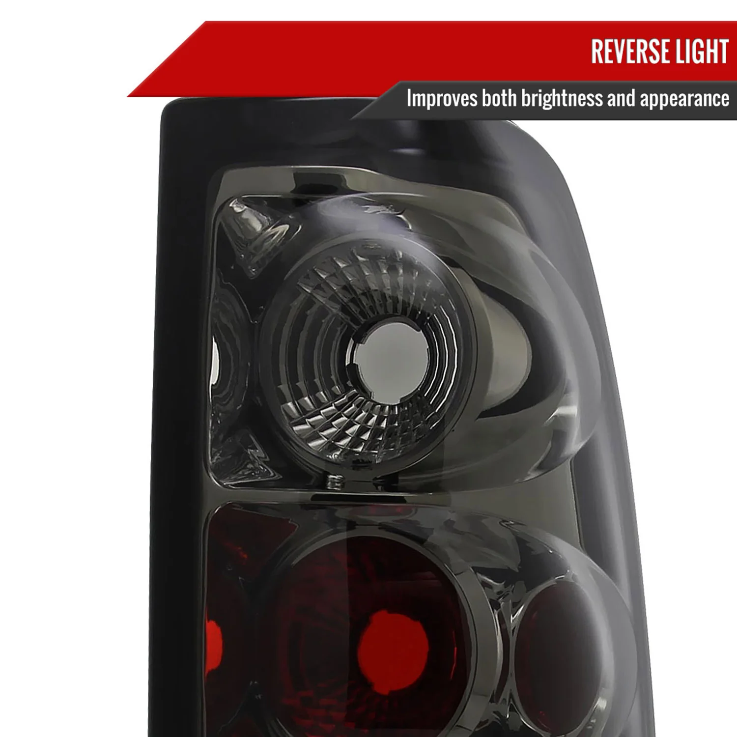 1999-2002 Chevy Silverado/ 1999-2006 GMC Sierra Tail Lights Chrome/Smoke Lens - Image 2
