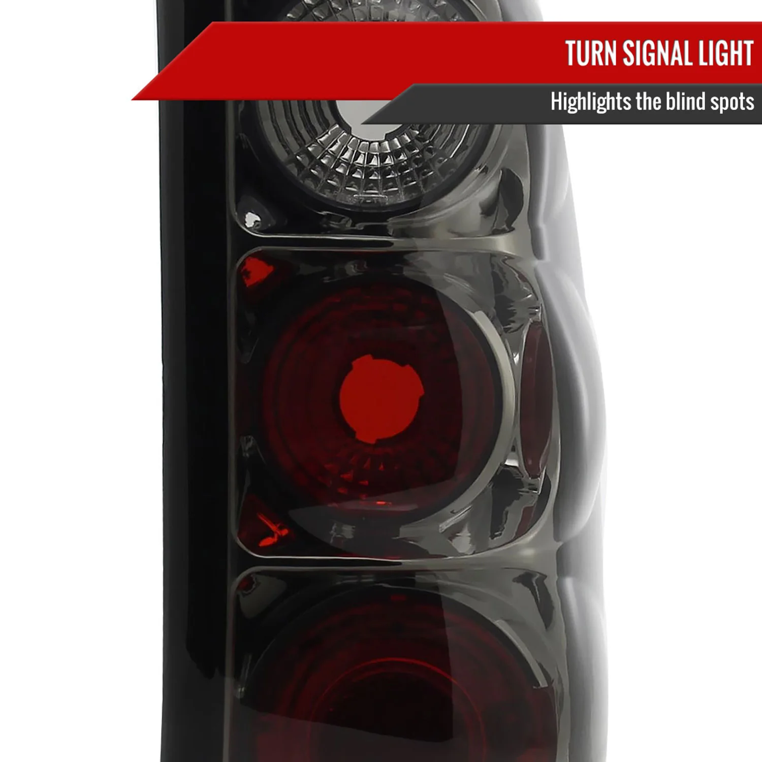 1999-2002 Chevy Silverado/ 1999-2006 GMC Sierra Tail Lights Chrome/Smoke Lens - Image 3