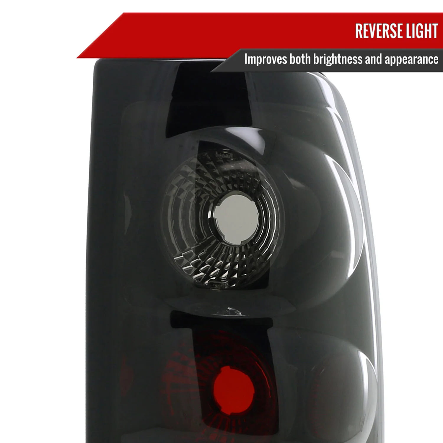 1999-2002 Chevy Silverado/ 1999-2006 GMC Sierra Tail Lights Glossy Black/Smoke - Image 2