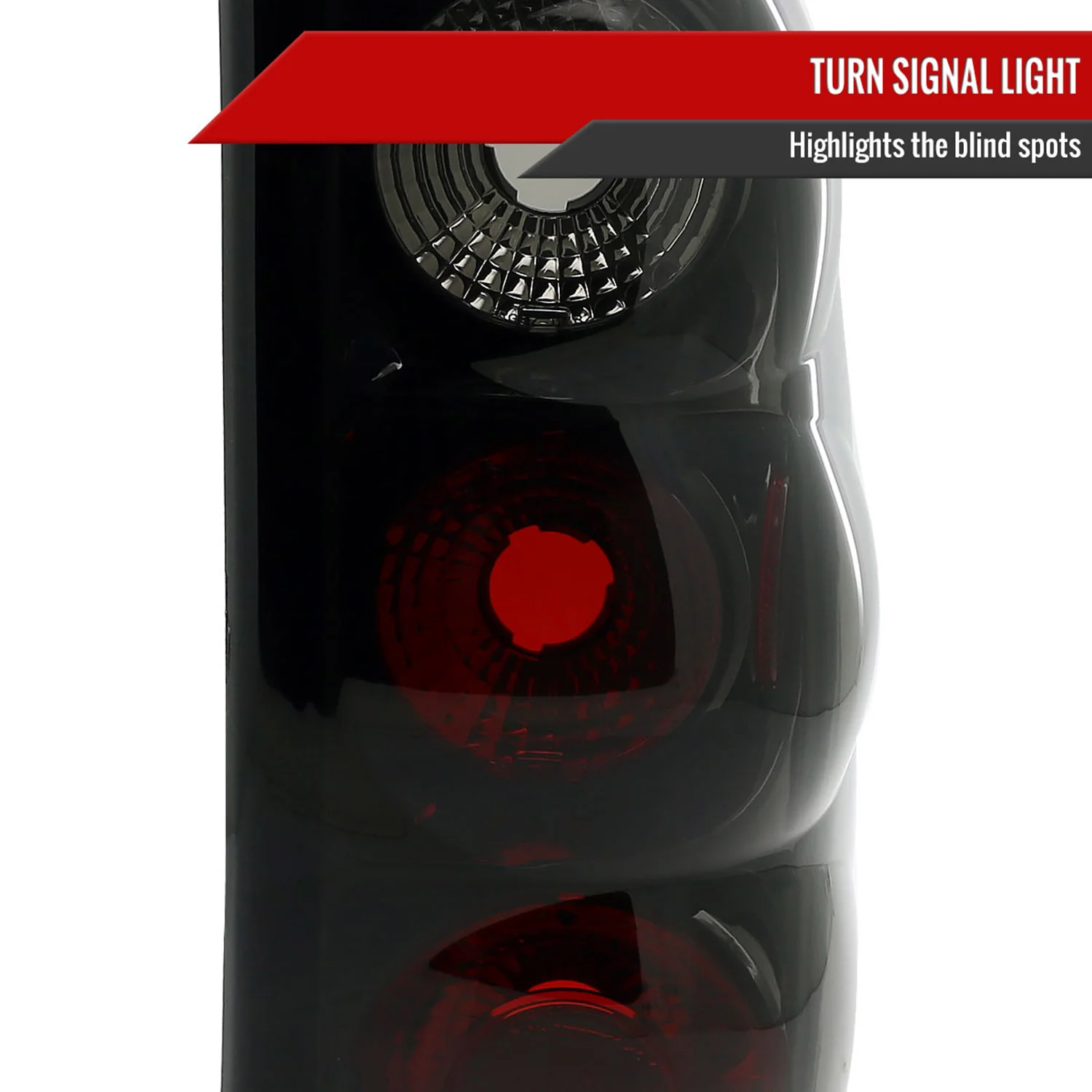 1999-2002 Chevy Silverado/ 1999-2006 GMC Sierra Tail Lights Glossy Black/Smoke - Image 3