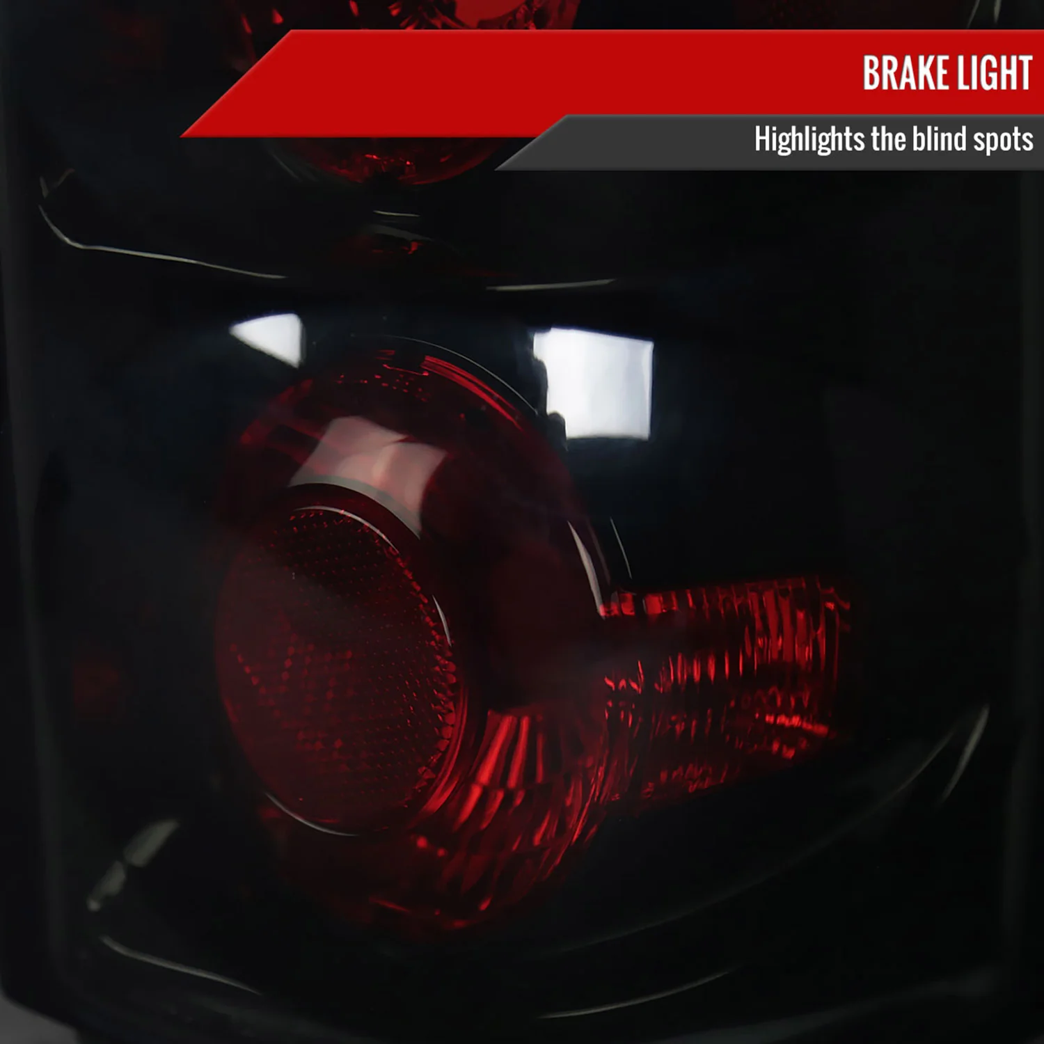1999-2002 Chevy Silverado/ 1999-2006 GMC Sierra Tail Lights Glossy Black/Smoke - Image 4
