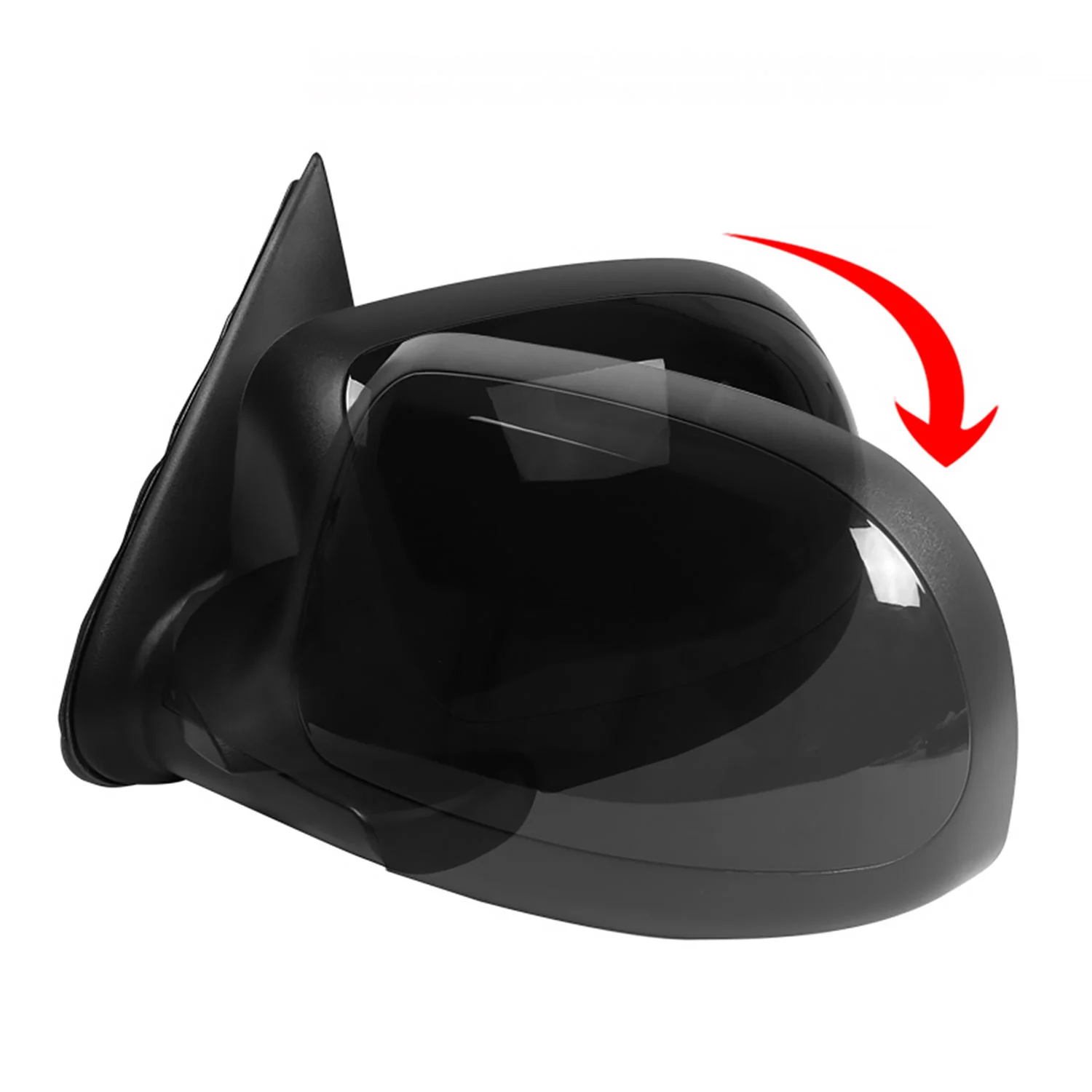 1999-2002 Chevy Silverado/Tahoe/Sierra/Yukon Black Side Mirror Driver Side - Image 7