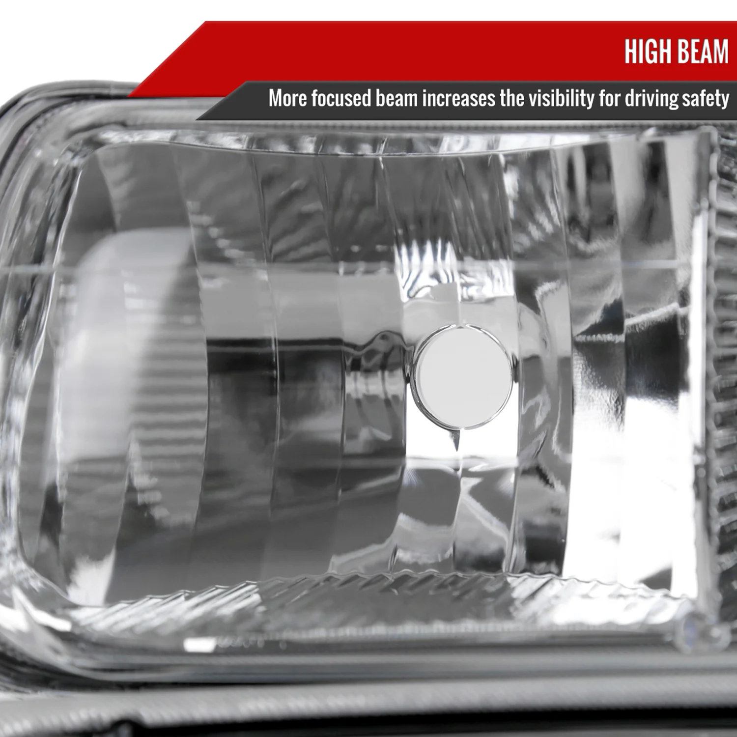 1999-2002 Chevy Silverado/Tahoe/Suburban Headlights Bumper Light Chrome - Image 4
