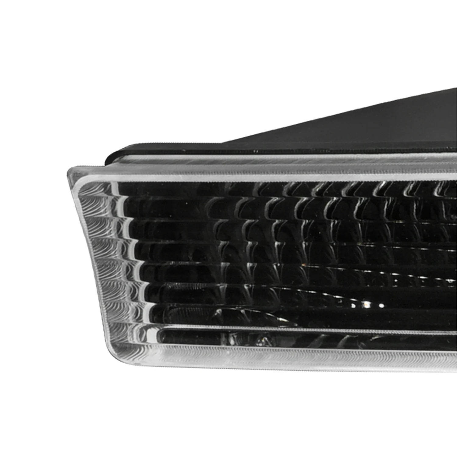 1999-2004 Ford F-250/350/450/550/Excursion Corner Lights Matt Black/Clear - Image 2