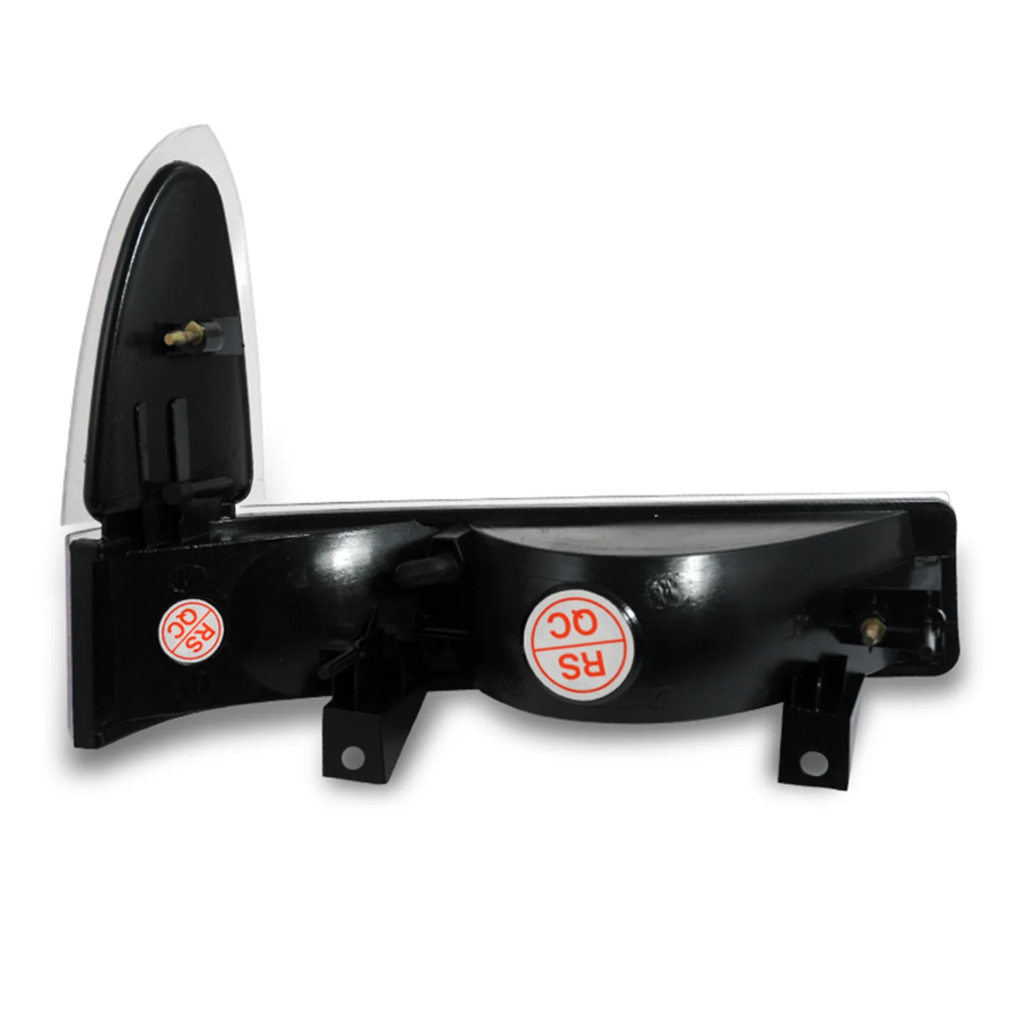 1999-2004 Ford F-250/350/450/550/Excursion Corner Lights Matt Black/Clear - Image 6