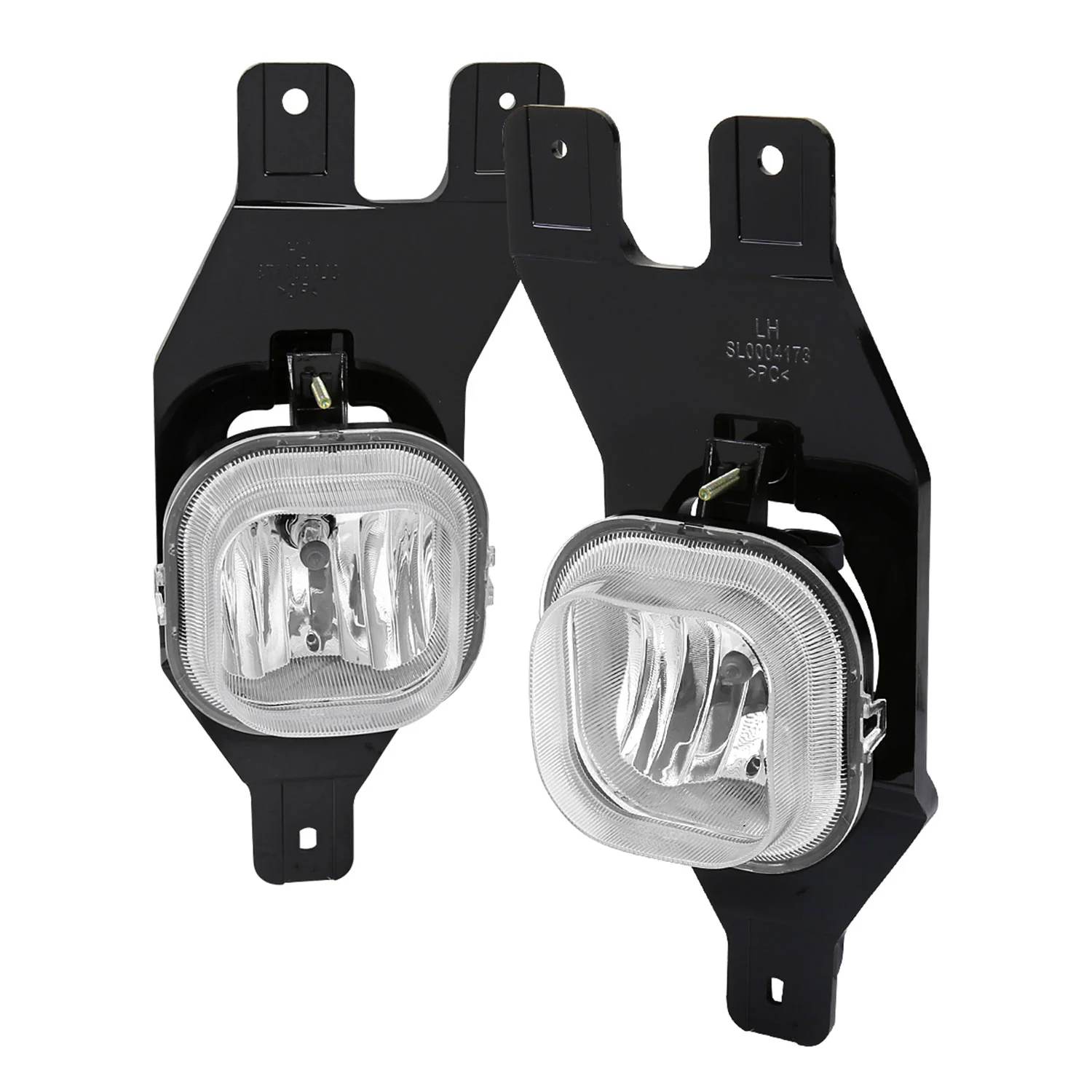 1999-2004 Ford F-250/F-350/Excursion H10 Fog Lights Chrome/Clear Lens