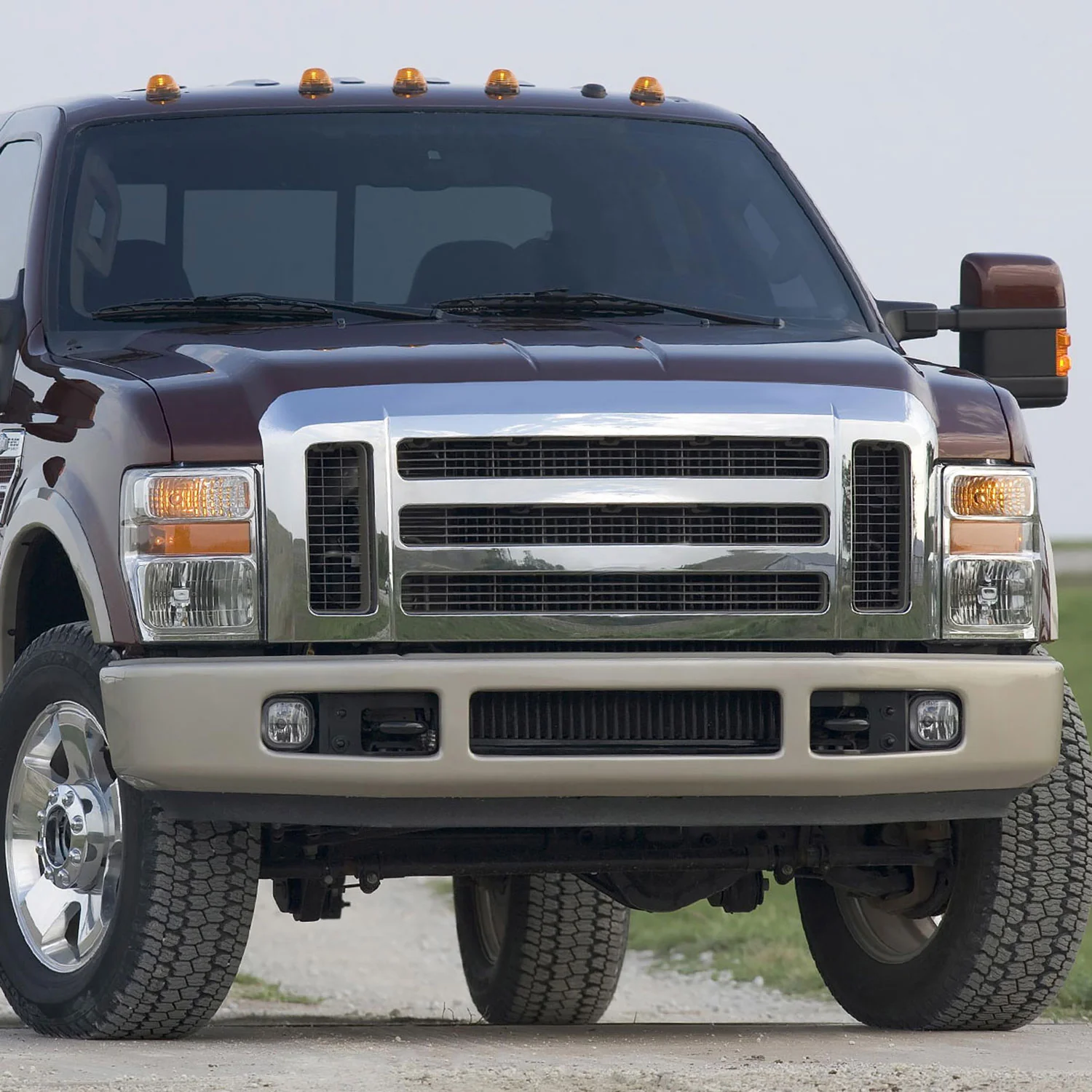 1999-2004 Ford F-250/F-350/Excursion H10 Fog Lights Chrome/Clear Lens - Image 10