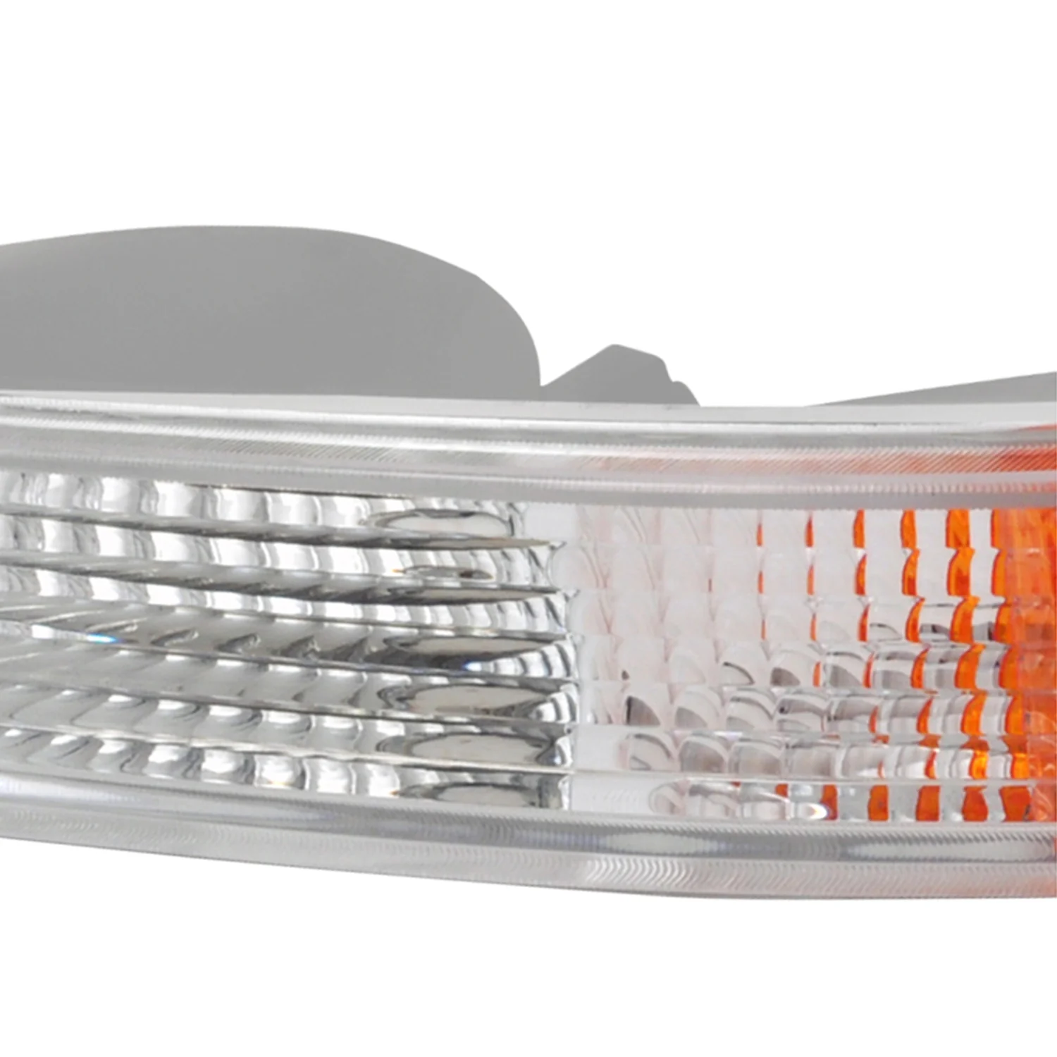 1999-2004 Ford F-250/F-350/F-450/F-550/Excursion Corner Lights Chrome/Clear - Image 3