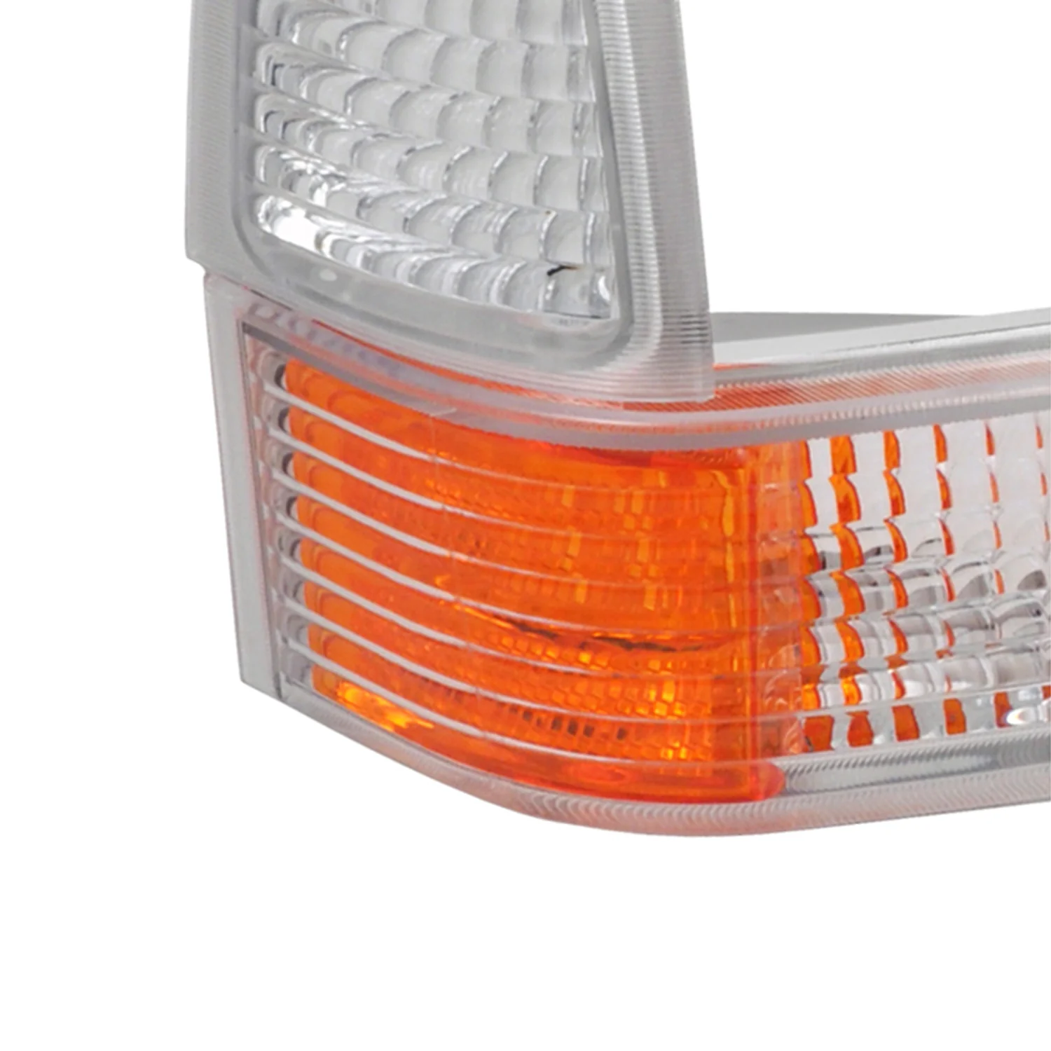1999-2004 Ford F-250/F-350/F-450/F-550/Excursion Corner Lights Chrome/Clear - Image 4