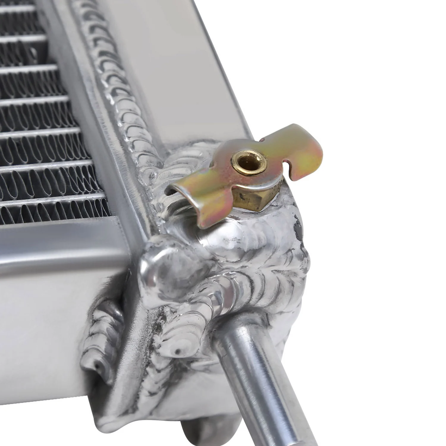 1999-2004 Jeep Grand Cherokee 4.0L L6 2-Row Aluminum Performance Radiator - Image 8