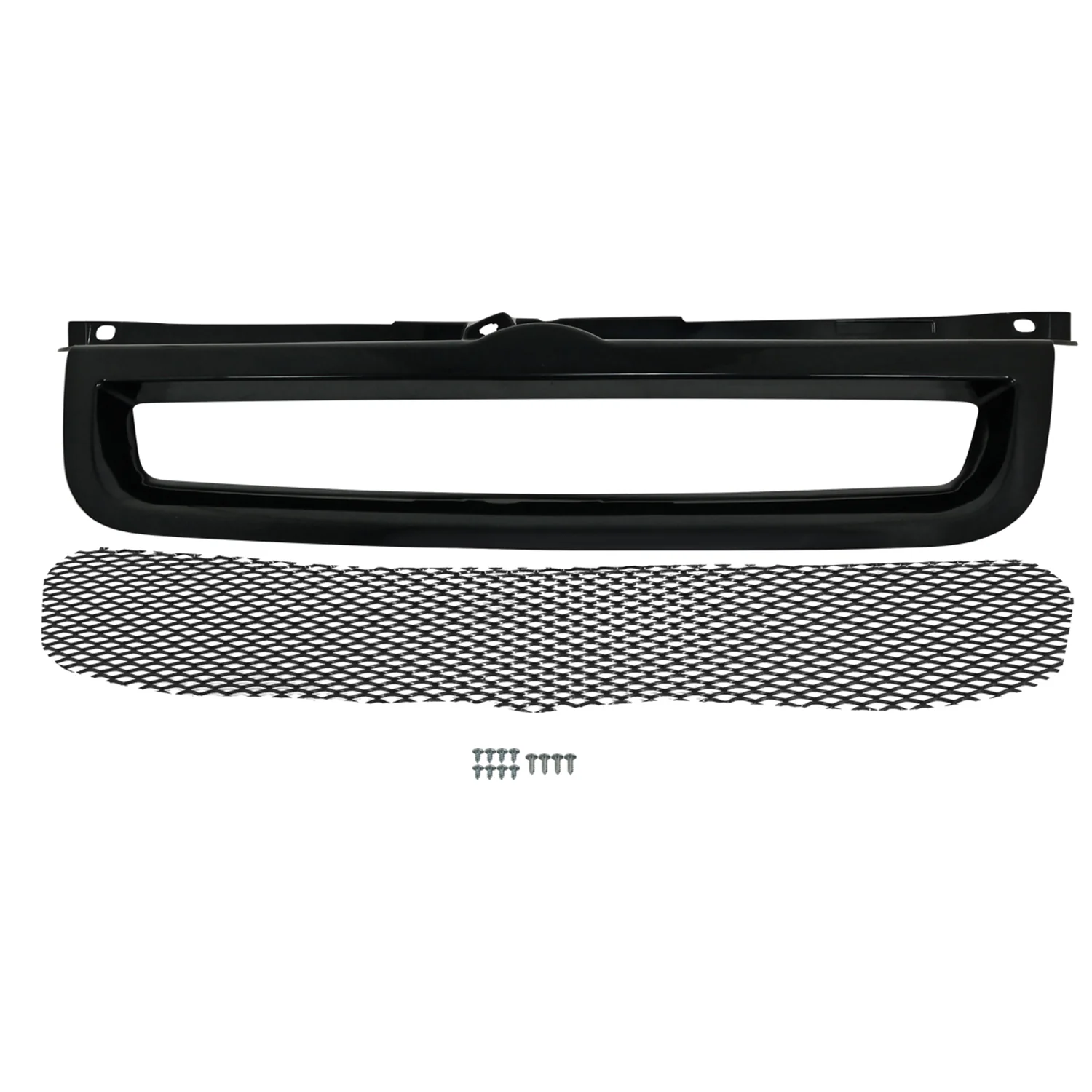 1999-2004 VW Jetta Black ABS Grille w/ Aluminum Mesh - Image 9