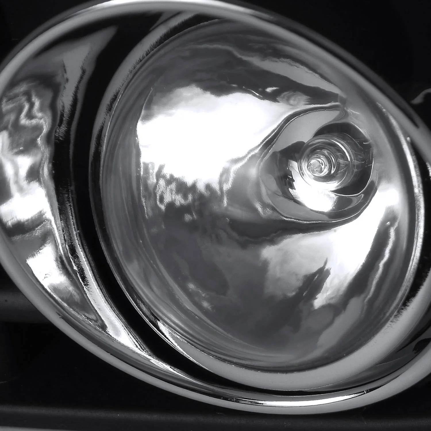 1999-2005 VW Jetta/Bora Mk4 H3 Fog Lights Kit Chrome/Clear Lens - Image 2