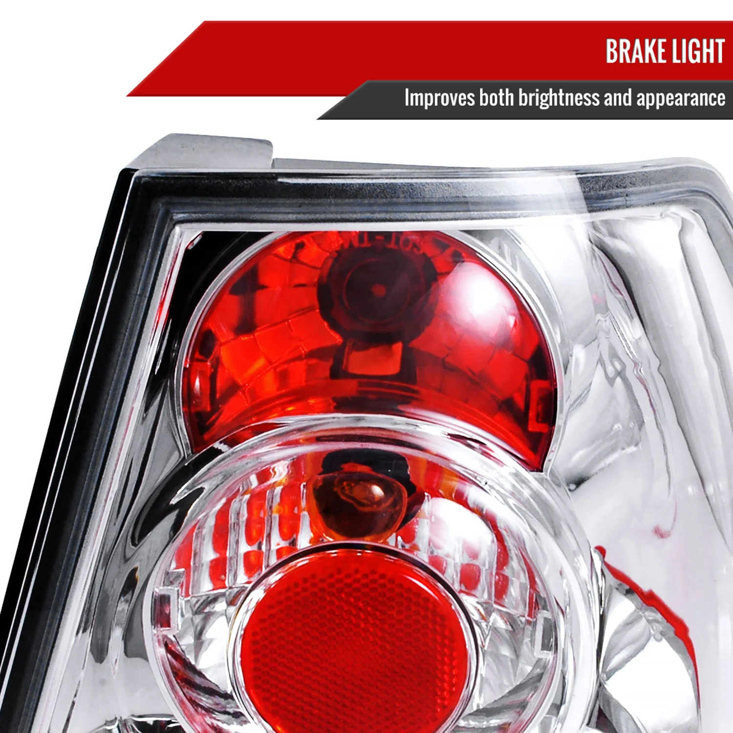 1999-2005 VW Jetta/Bora Mk4 Sedan Tail Lights Chrome/Clear Lens - Image 3