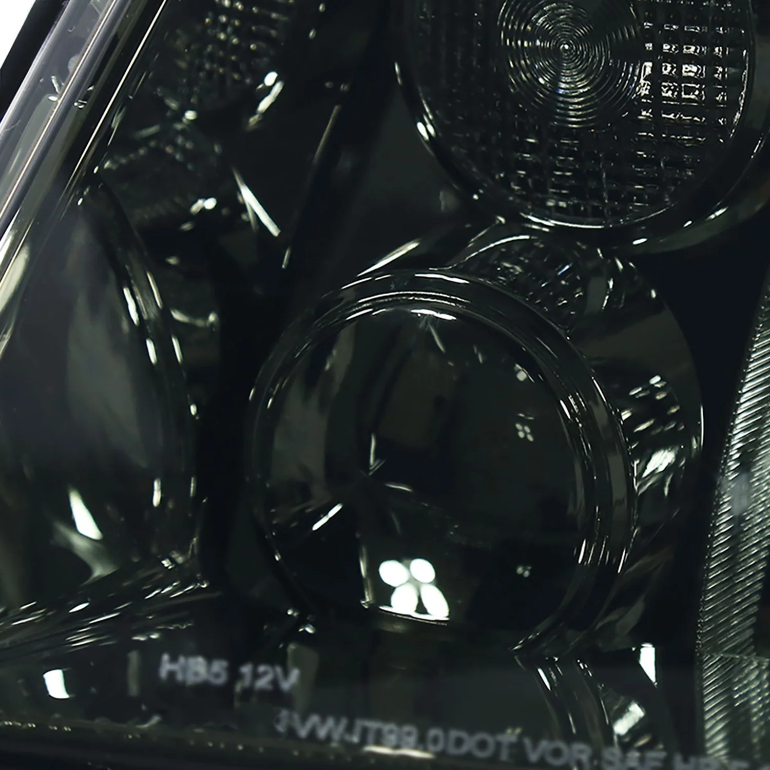 1999-2005 VW Jetta/Bora Mk4 V3 Factory Style Headlights Chrome/Smoke Lens - Image 5