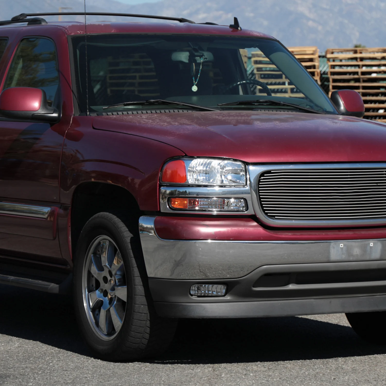 1999-2006 GMC Sierra/ 2000-2006 Yukon/Yukon XL Factory Bumper Lights Chrome - Image 9