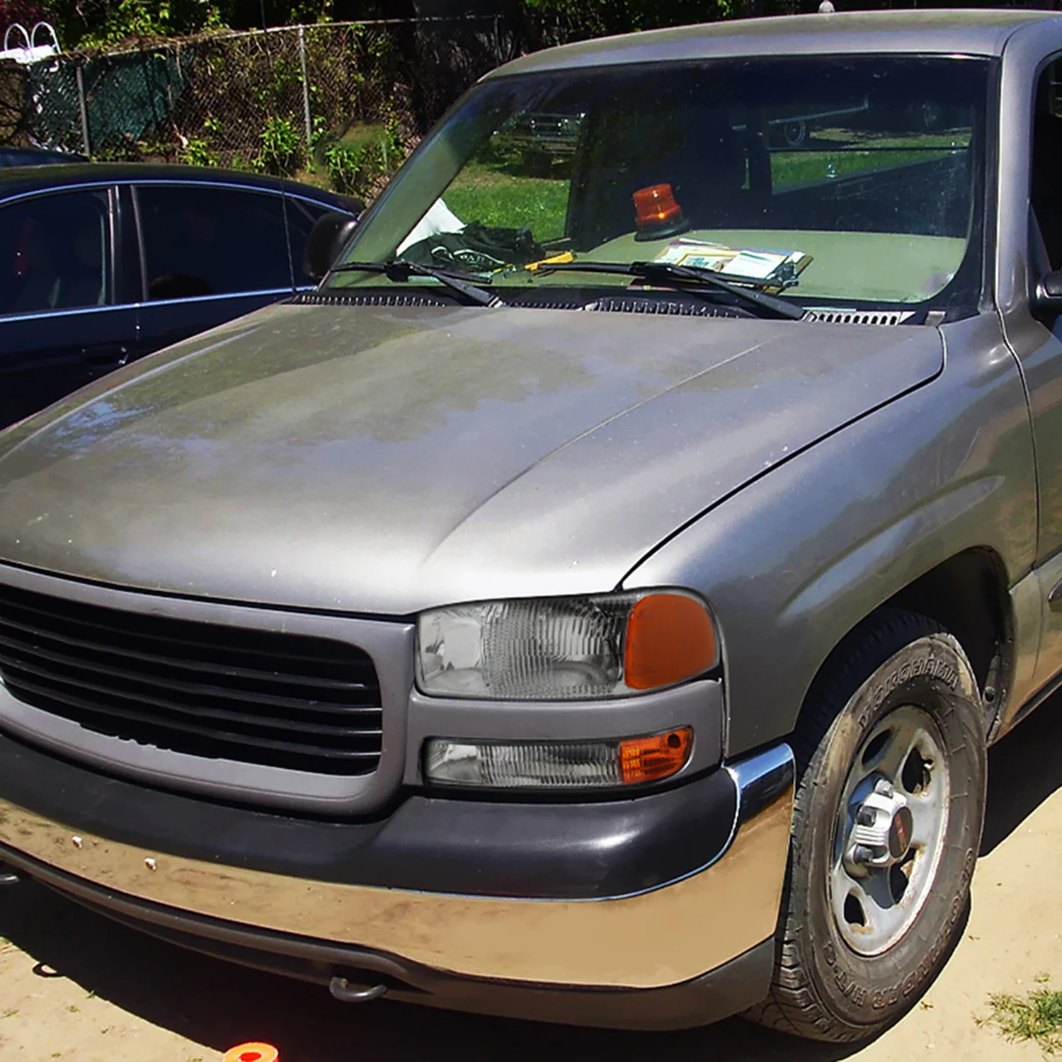 1999-2006 GMC Sierra/Yukon/Yukon XL Crystal Headlight Amber & Driver Side - Image 10