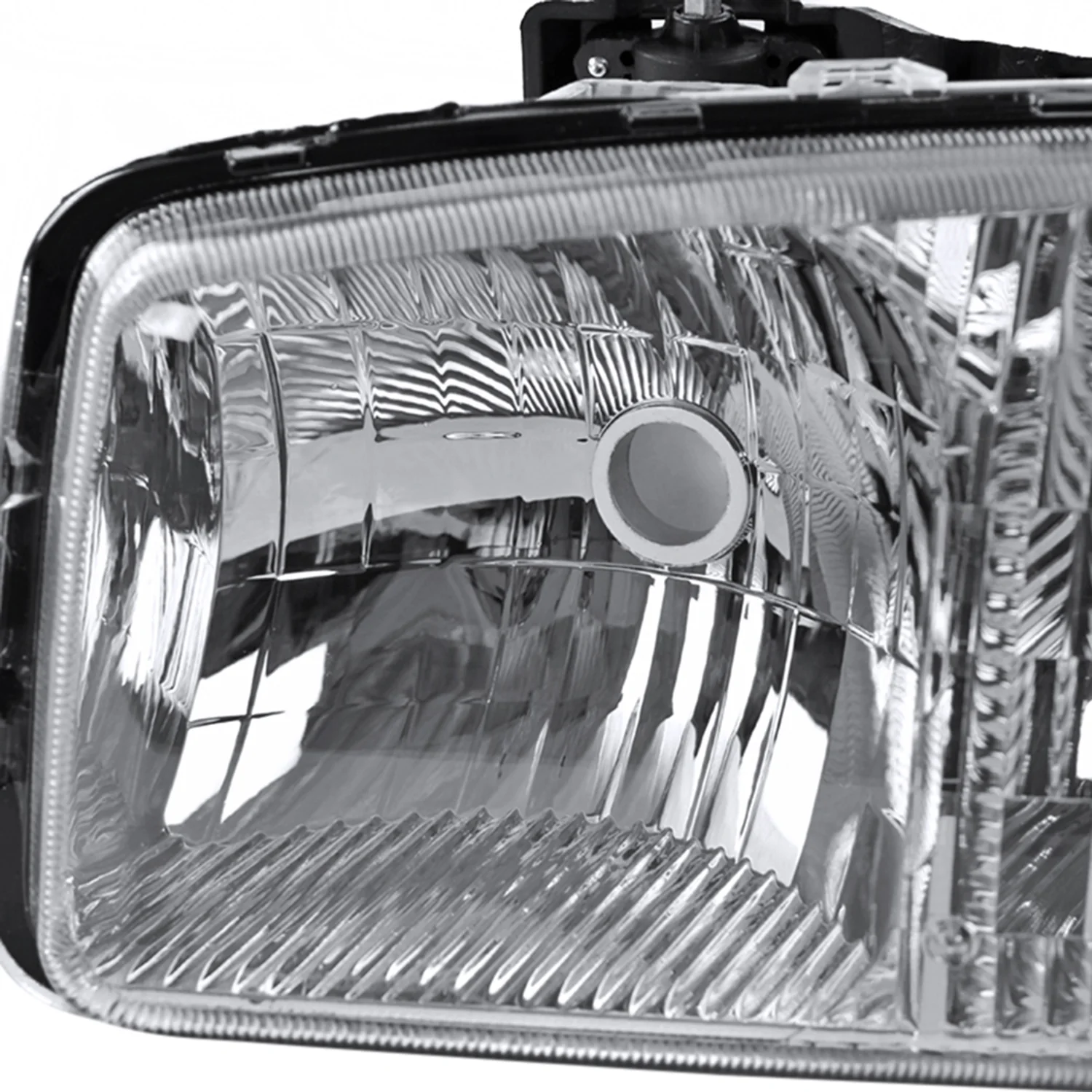 1999-2006 GMC Sierra/Yukon/Yukon XL Crystal Headlight Amber & Driver Side - Image 2