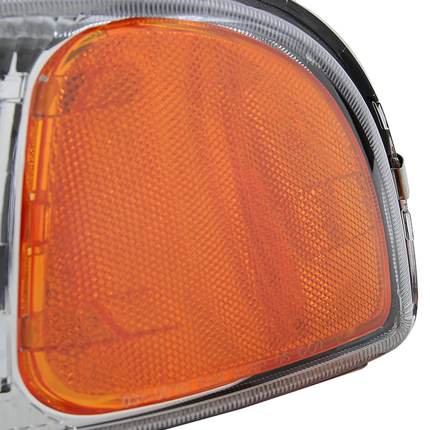1999-2006 GMC Sierra/Yukon/Yukon XL Crystal Headlight Amber & Driver Side - Image 4