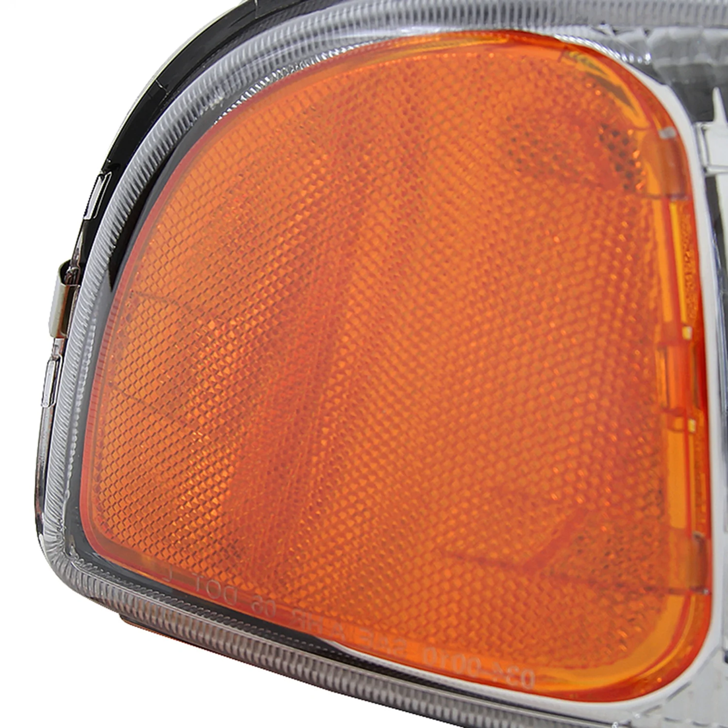 1999-2006 GMC Sierra/Yukon/Yukon XL Crystal Headlight Amber & Passenger Side - Image 4