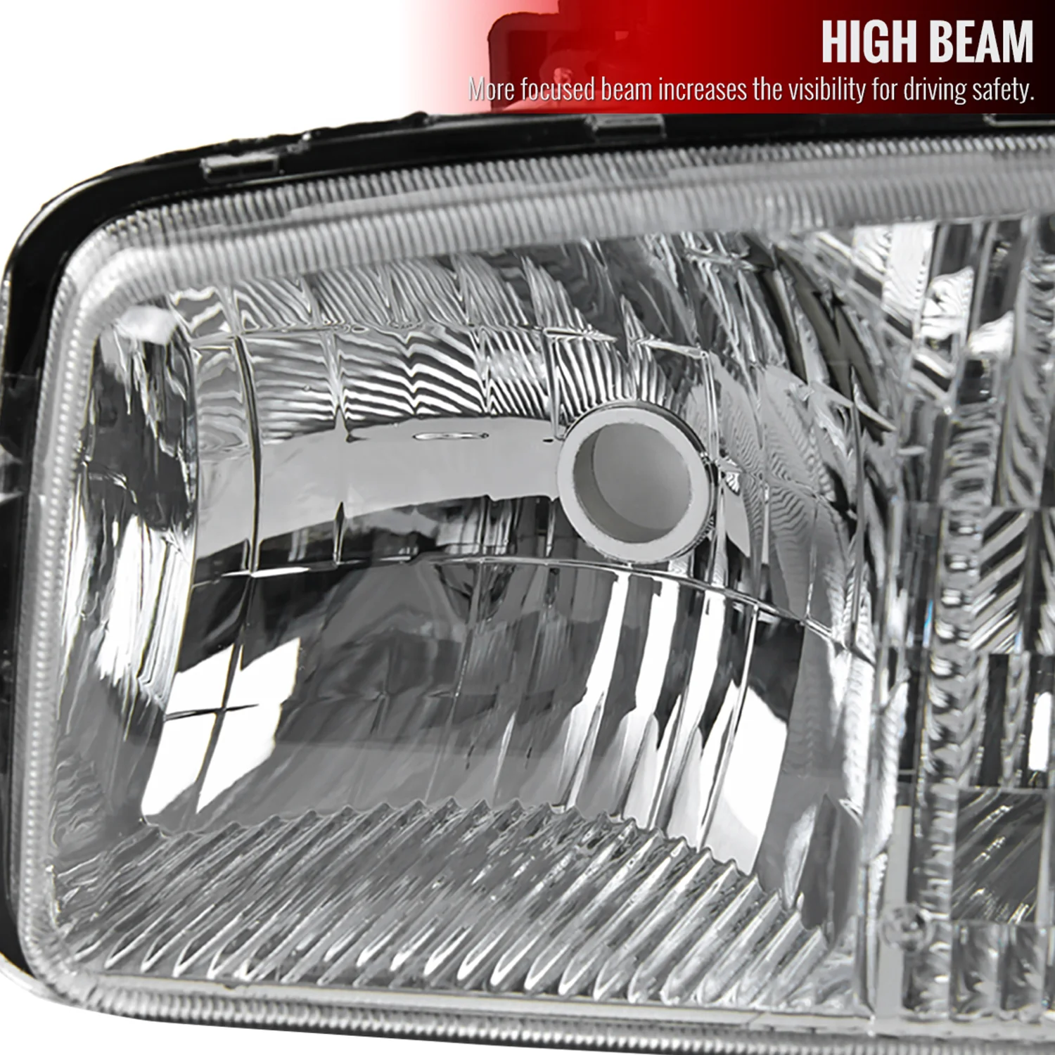1999-2006 GMC Sierra/Yukon/Yukon XL Factory Crystal Headlights Bumper Lights - Image 3