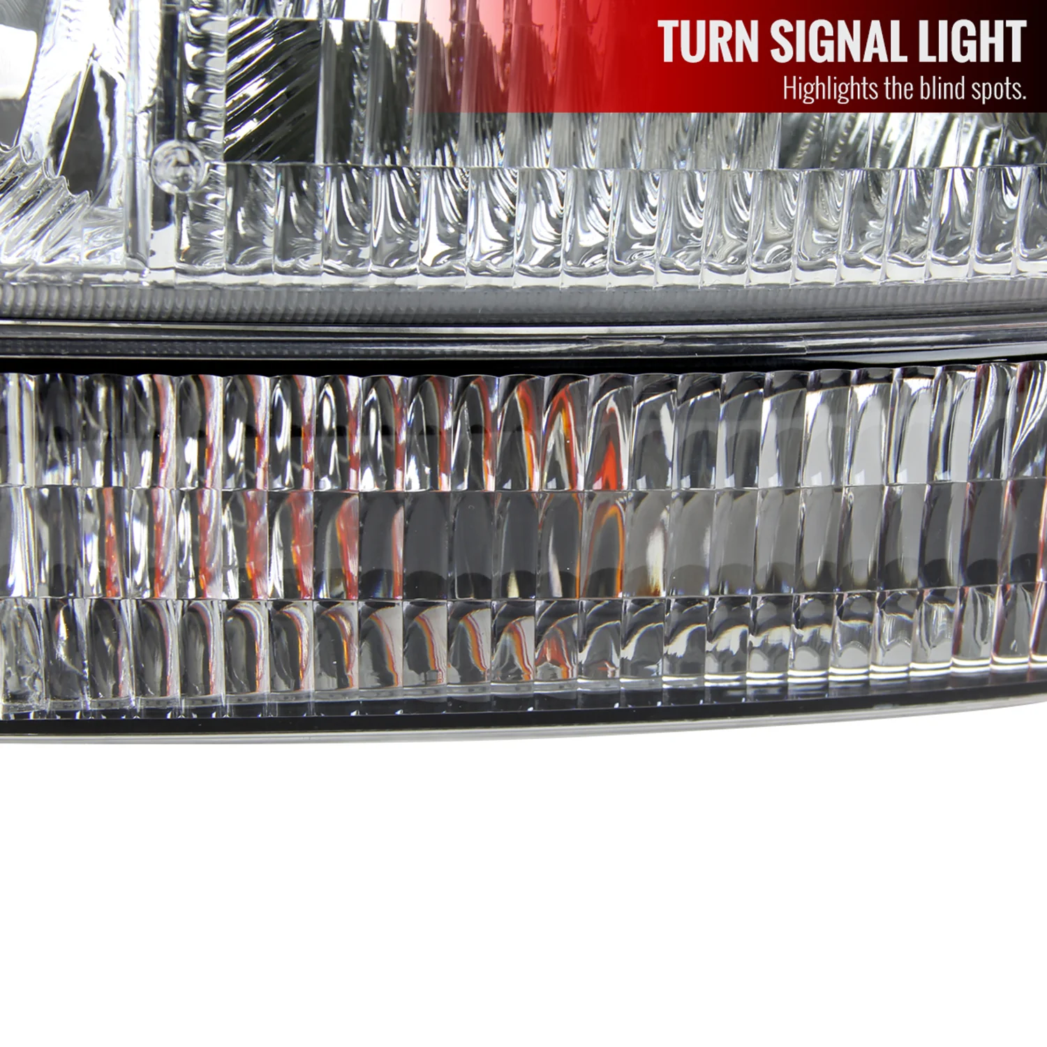 1999-2006 GMC Sierra/Yukon/Yukon XL Factory Crystal Headlights Bumper Lights - Image 4