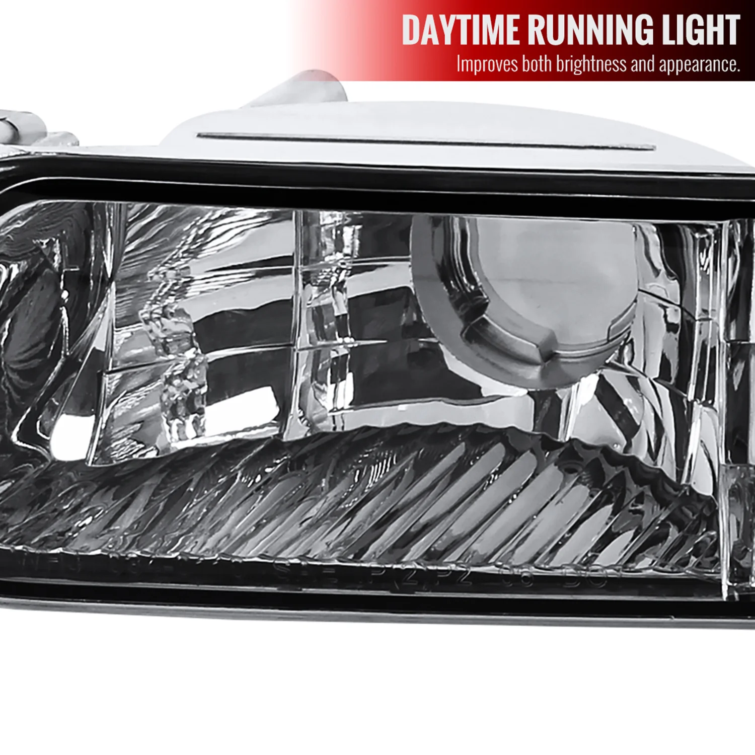 1999-2006 GMC Sierra/Yukon/Yukon XL Factory Crystal Headlights Bumper Lights - Image 5