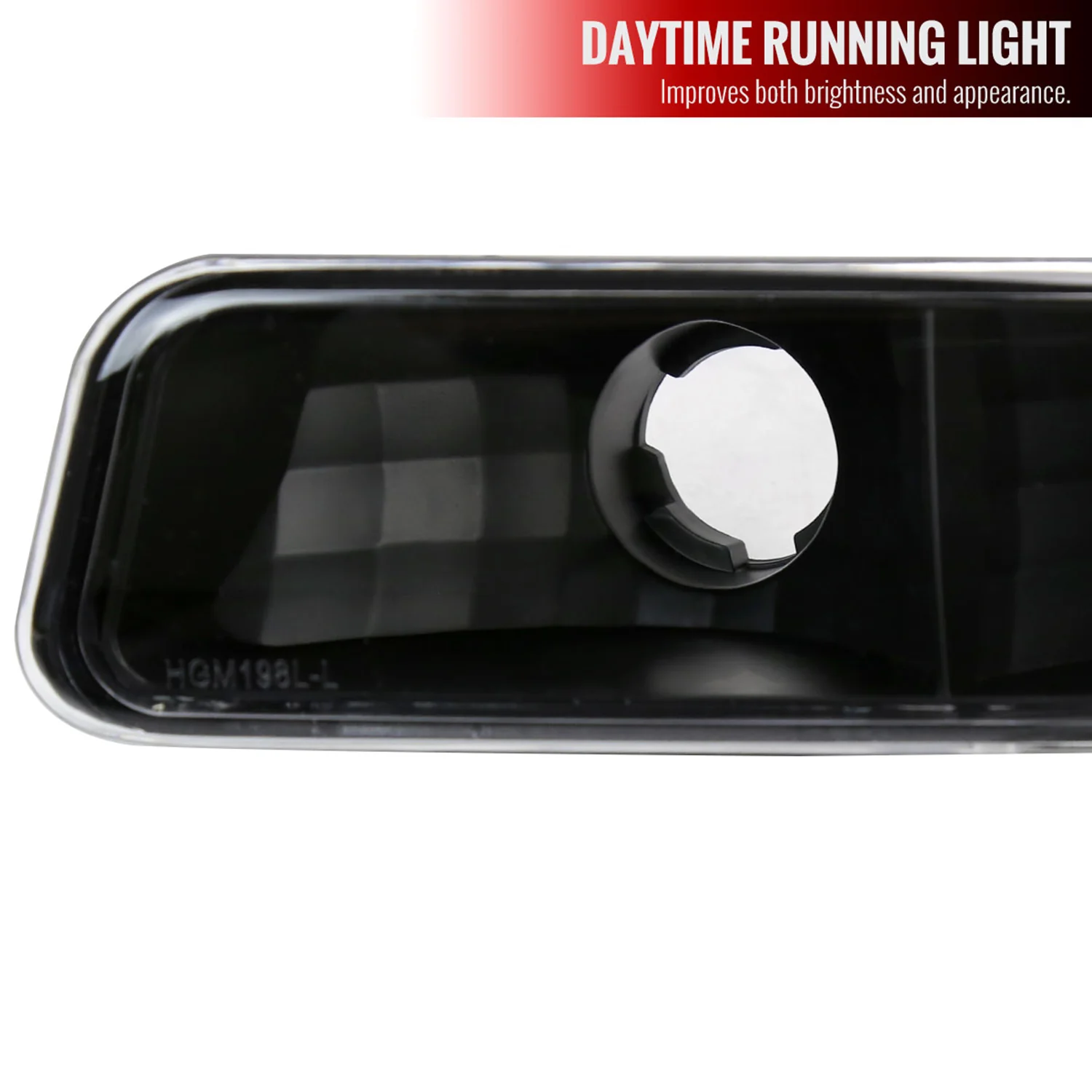 1999-2006 GMC Sierra/Yukon/Yukon XL Headlights&Bumper Lights Amber& Black - Image 5