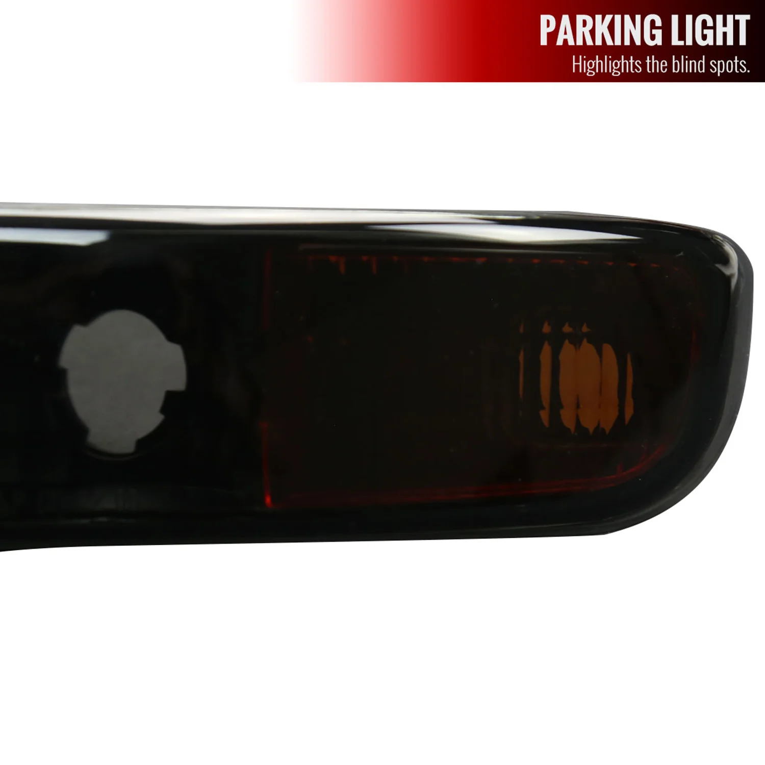 1999-2006 GMC Sierra/Yukon/Yukon XL Headlights&Bumper Lights Amber & Smoke - Image 6