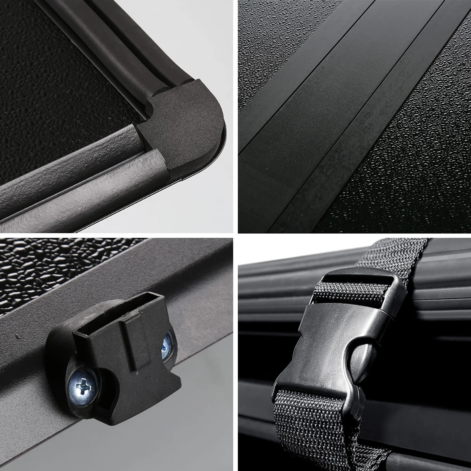 1999-2007 Chevy Silverado / GMC Sierra 6'6" Bed Hard Quad-Fold Tonneau Cover - Image 10