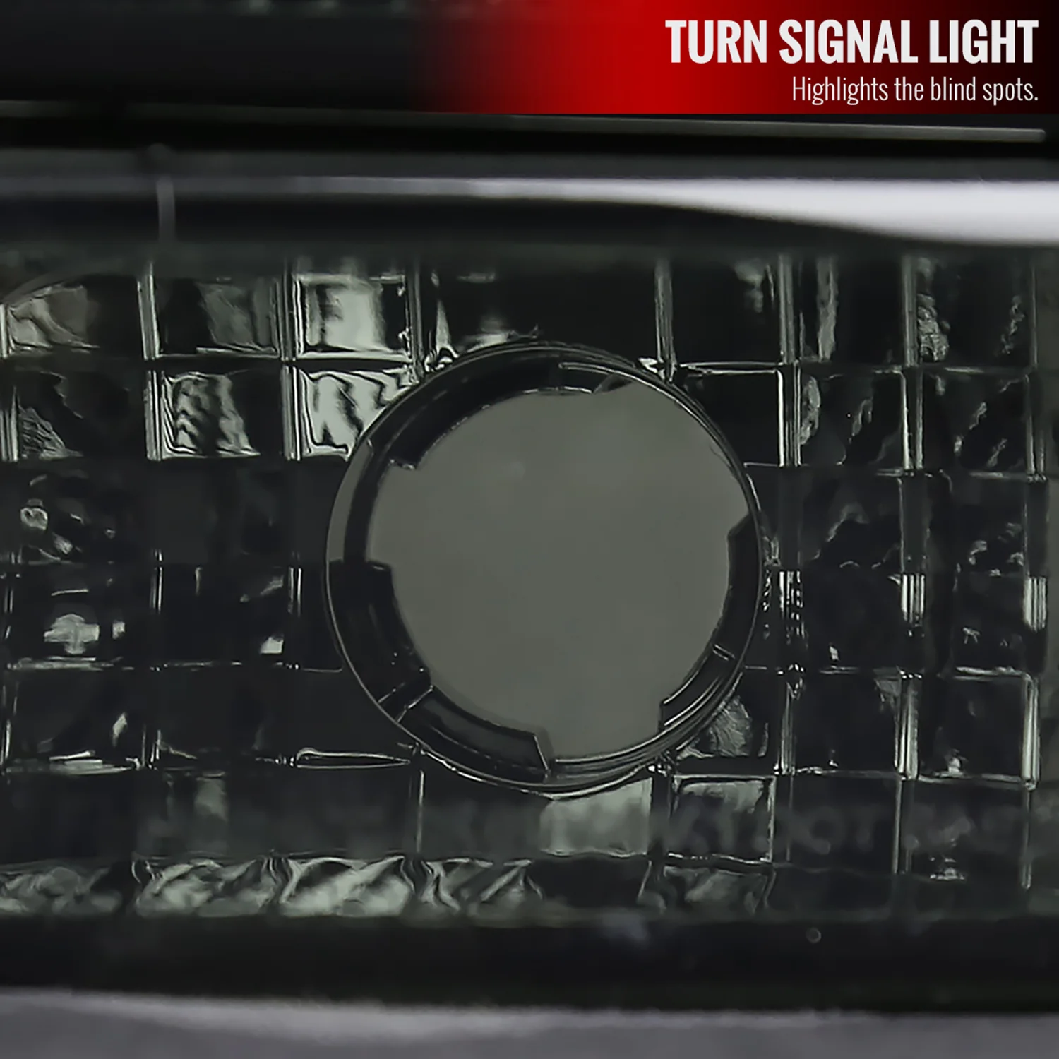 1999-2007 GMC Sierra/ Yukon/Yukon XL Factory Crystal Headlights Amber & Smoke - Image 4