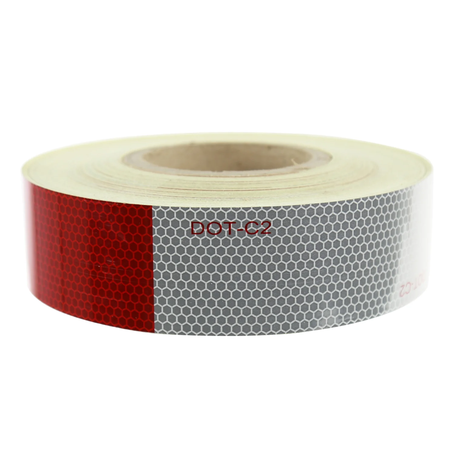 2" Wide Red/White DOT-C2 Approved Conspicuity Reflective Safety Tape 164 FT - Image 6