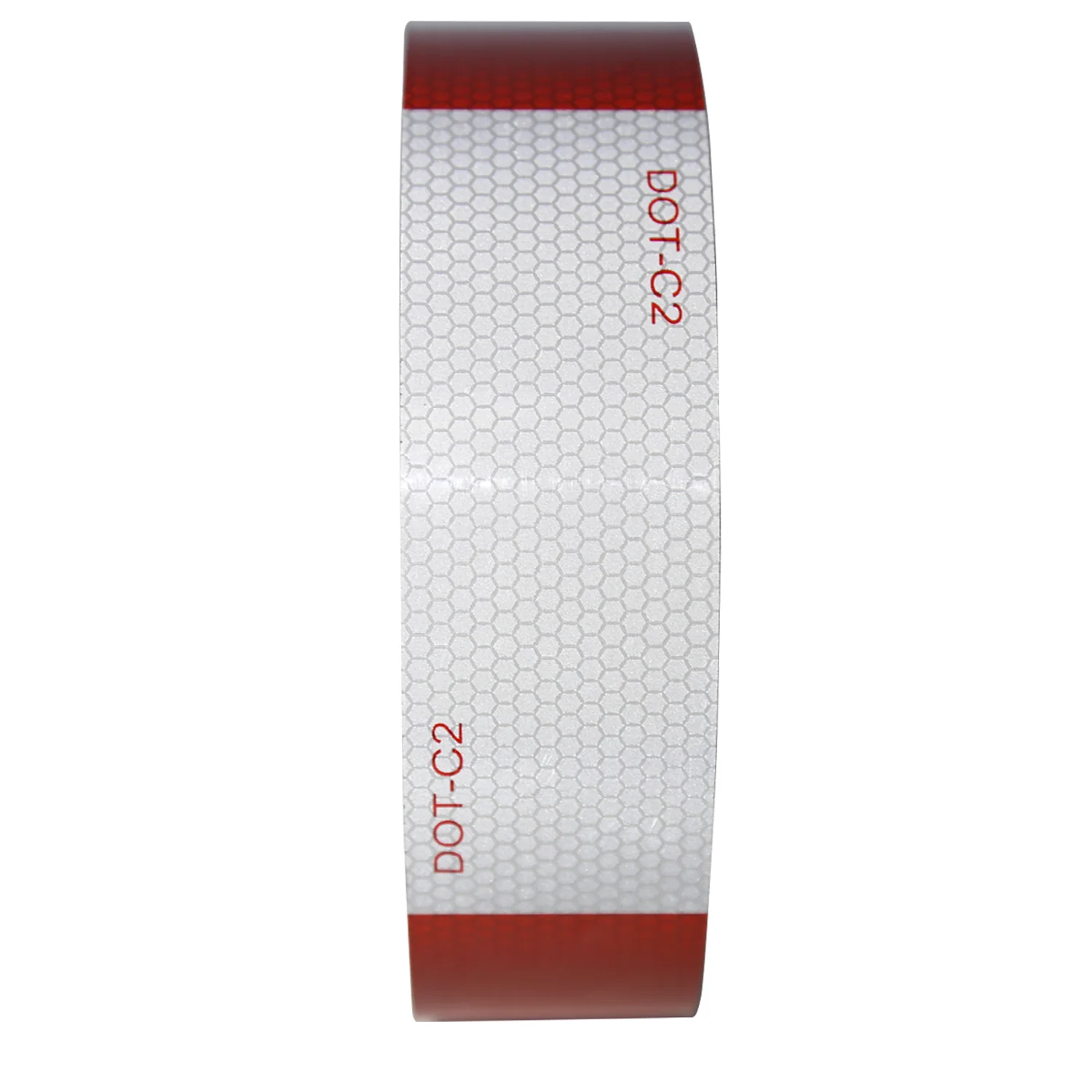 2" Wide Red/White DOT-C2 Approved Conspicuity Reflective Safety Tape 164 FT - Image 8