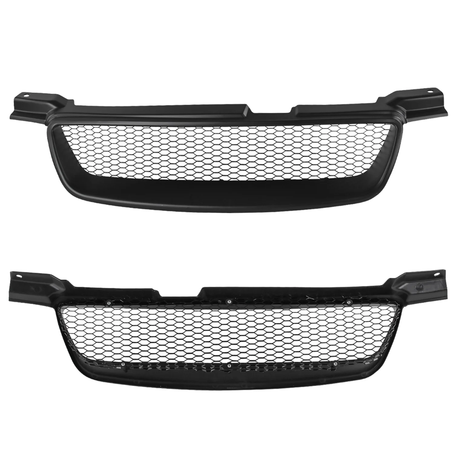 2000-2003 Nissan Sentra Black ABS Sport Style Mesh Grille - Image 8