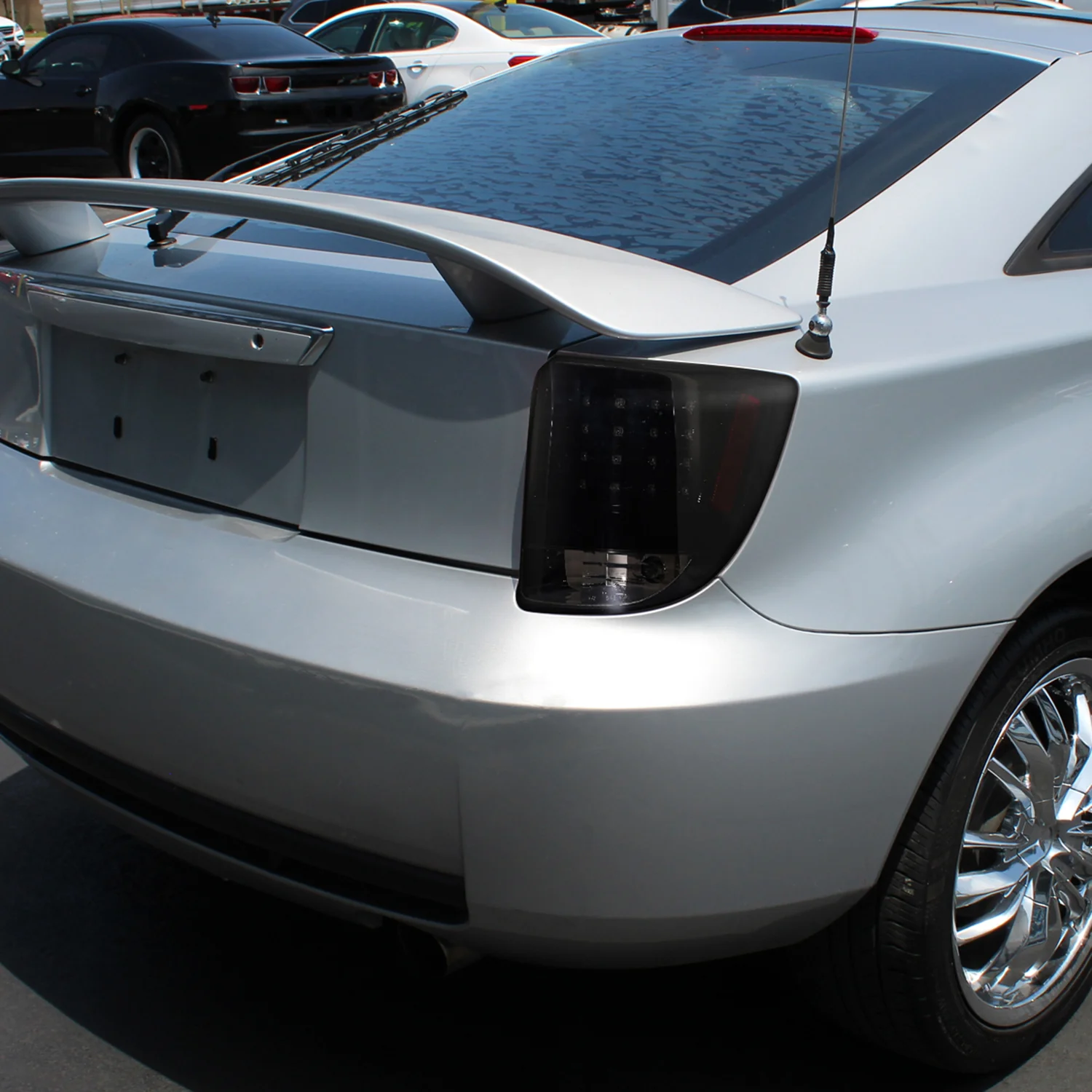2000-2005 Toyota Celica LED Tail Lights Glossy Black Housing/Smoke Lens - Image 10