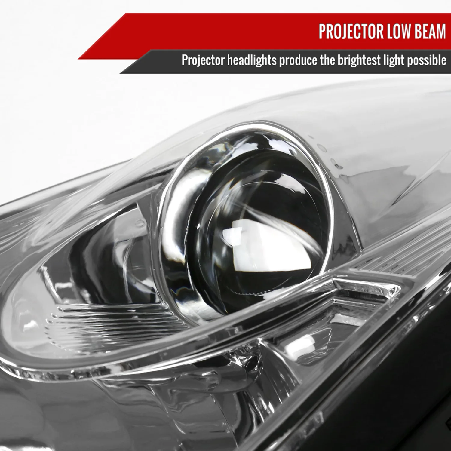 2000-2005 Toyota Celica Projector Headlights Chrome Housing/Clear Lens - Image 3