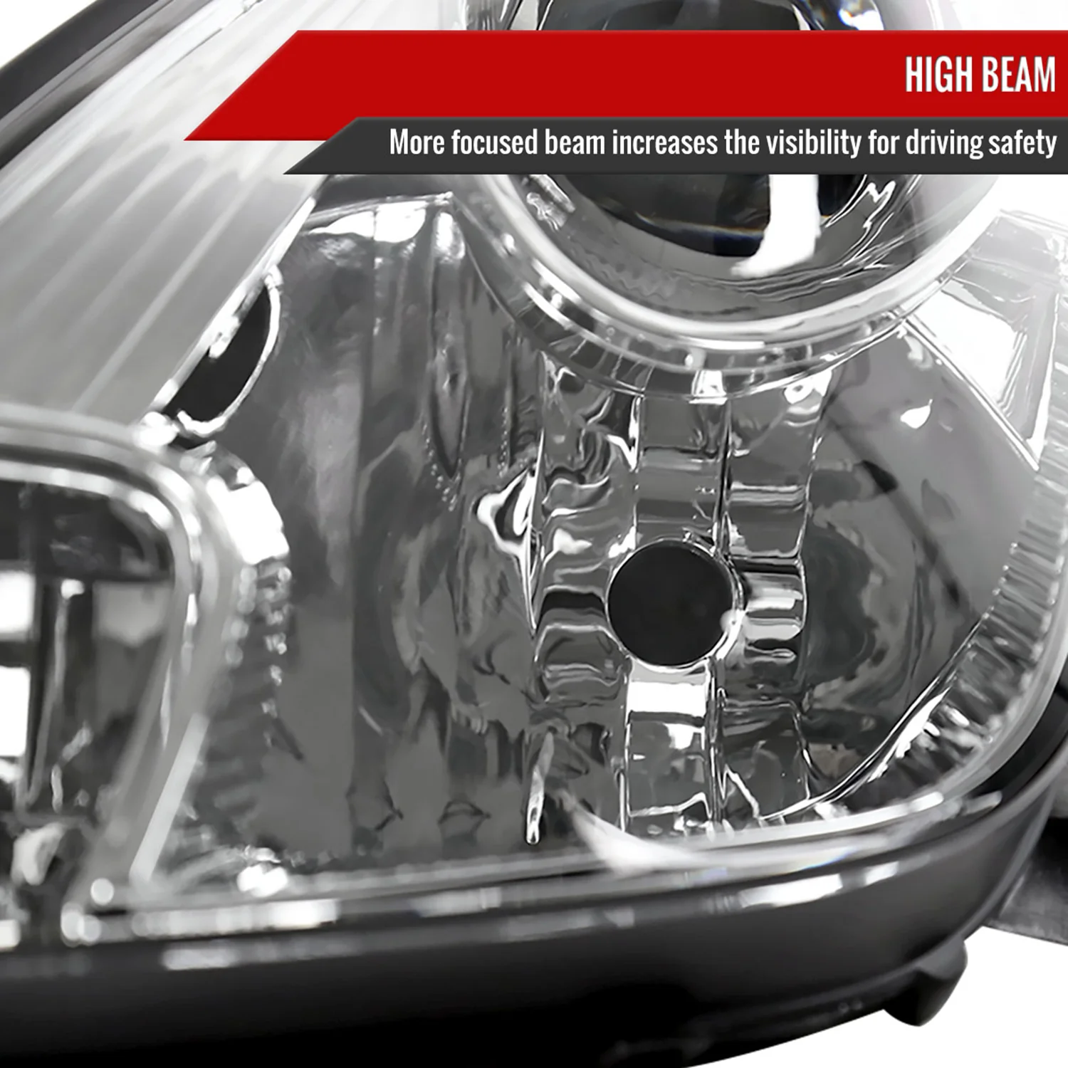 2000-2005 Toyota Celica Projector Headlights Chrome Housing/Clear Lens - Image 4
