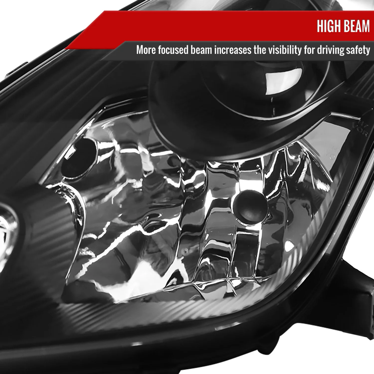 2000-2005 Toyota Celica Projector Headlights Matte Black Housing/Clear Lens - Image 4