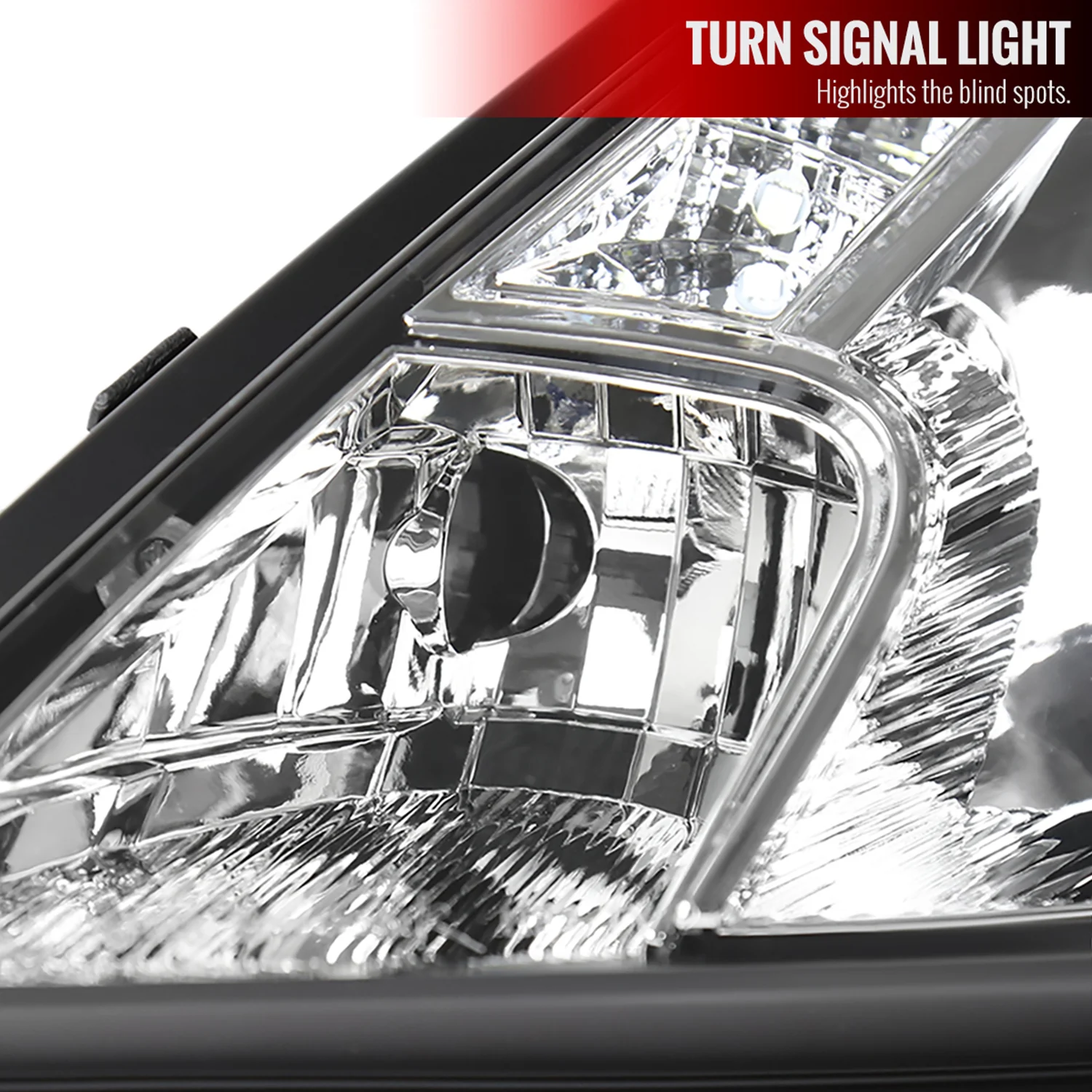 2000-2005 Toyota Celica Projector Headlights SMD LED Light Strip Chrome/Clear - Image 5